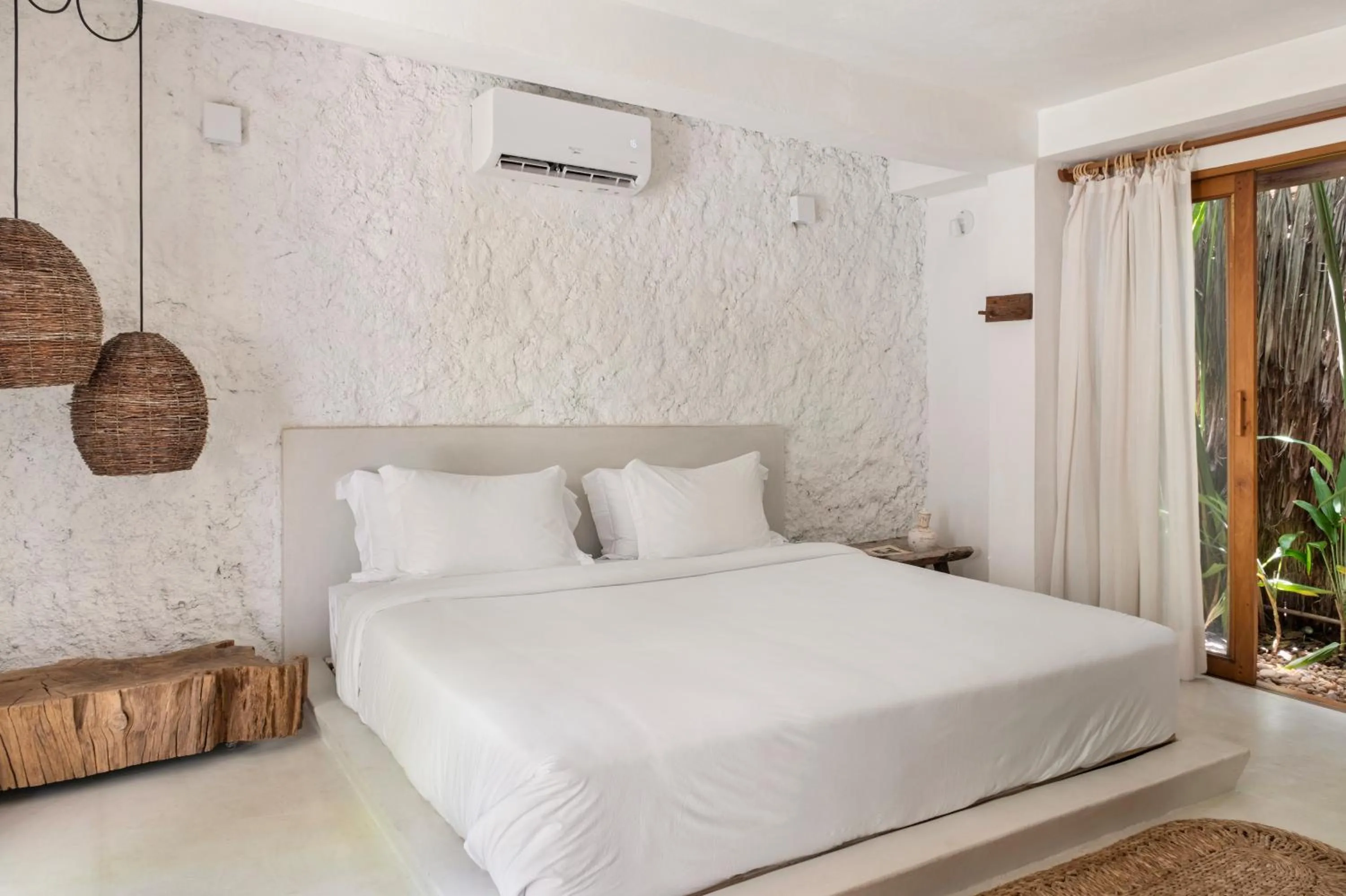 Bed in Casa das Conchas Caraiva