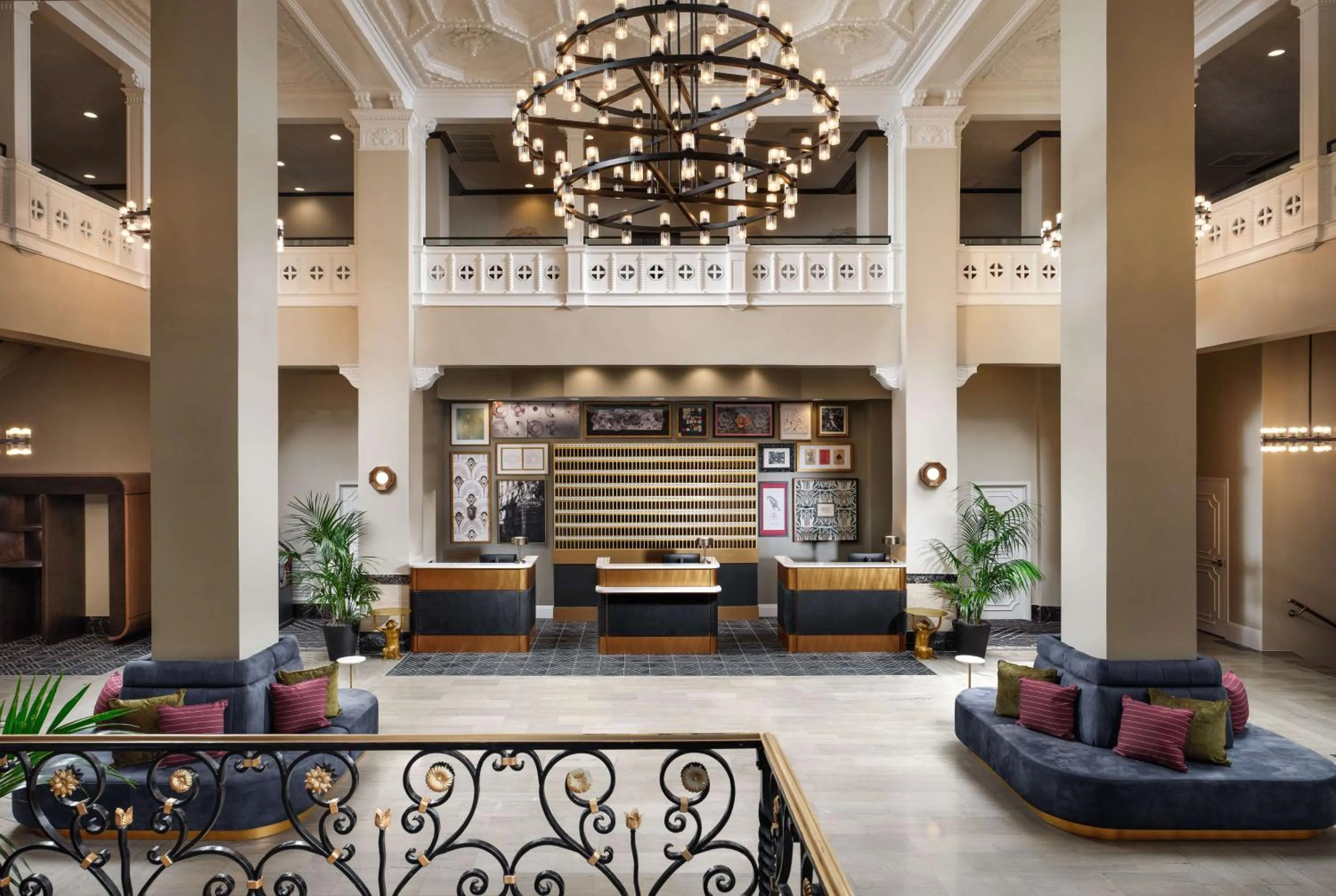 Lobby or reception in Hotel Flor Tampa Downtown, Tapestry Collection By Hilton