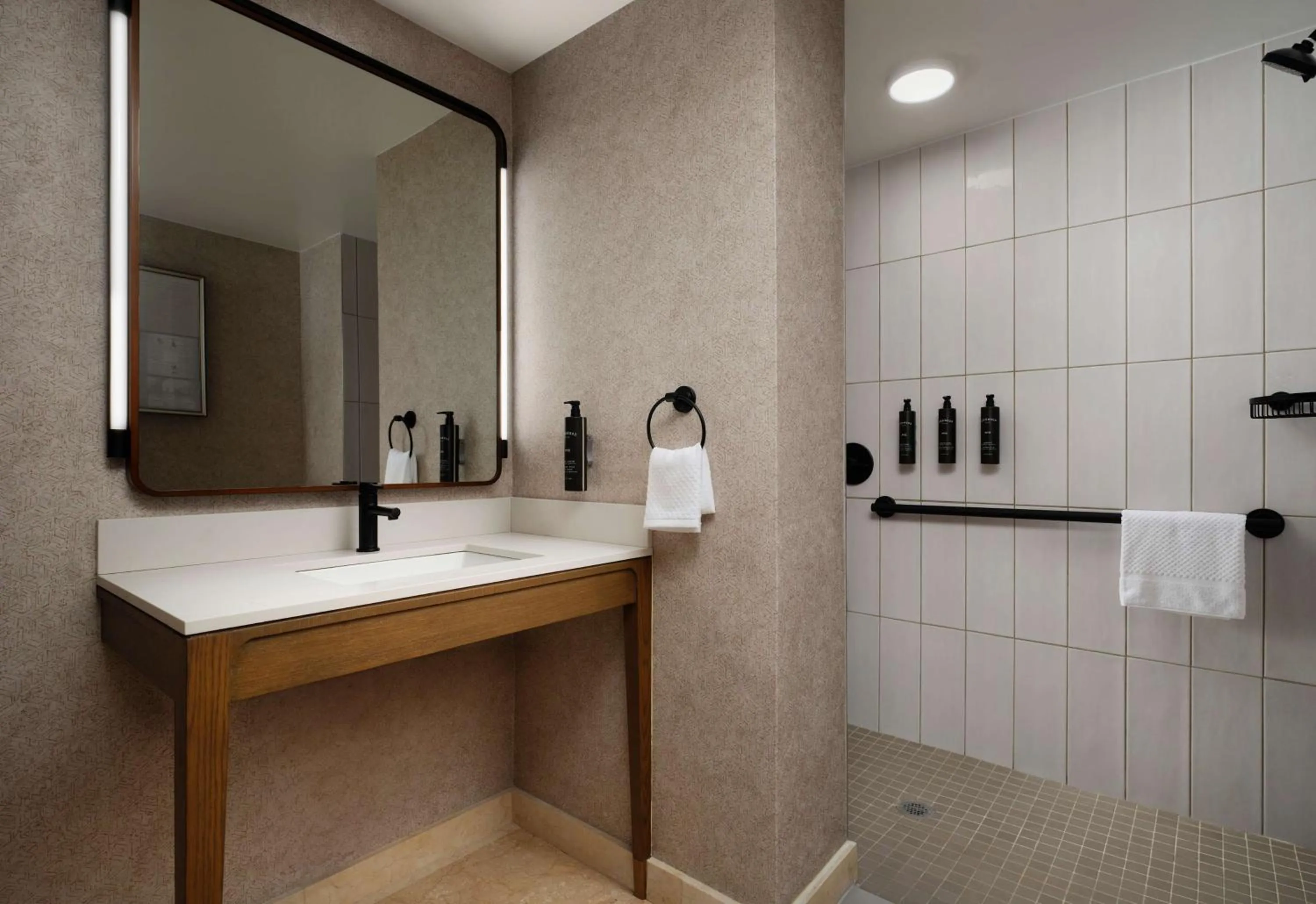 Bathroom in Hotel Flor Tampa Downtown, Tapestry Collection By Hilton