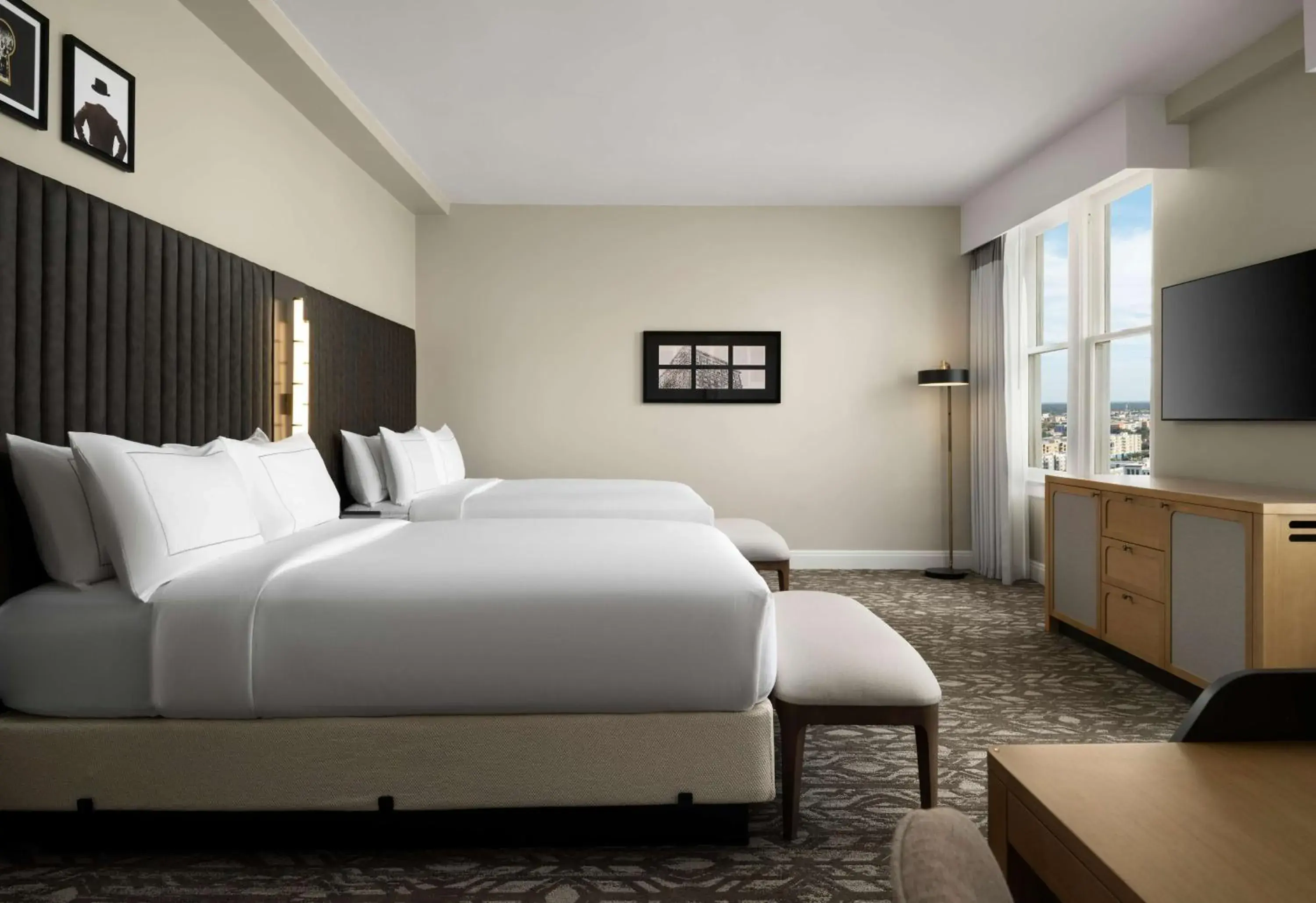 Queen Room with Two Queen Beds in Hotel Flor Tampa Downtown, Tapestry Collection By Hilton Queen Room with Two Queen Beds in Hotel Flor Tampa Downtown, Tapestry Collection By Hilton