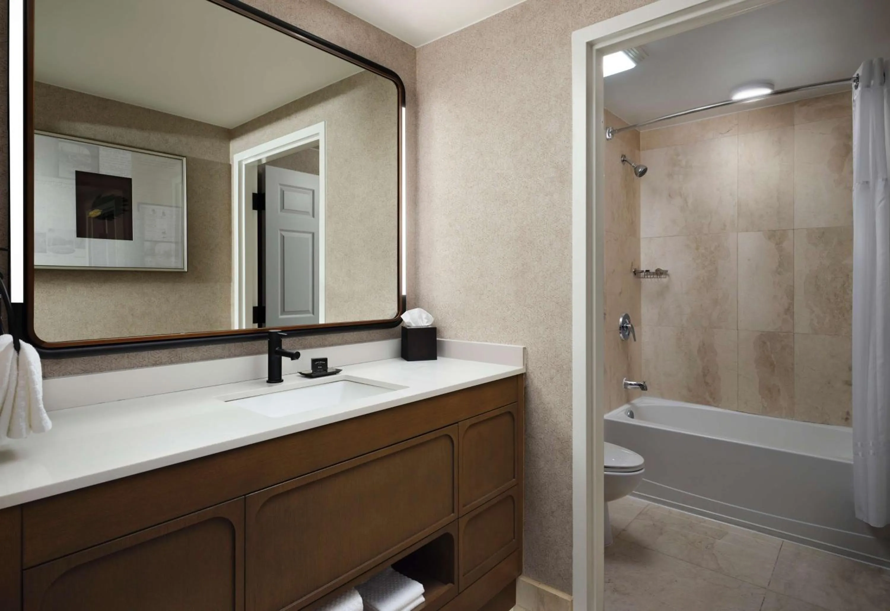 Bathroom in Hotel Flor Tampa Downtown, Tapestry Collection By Hilton