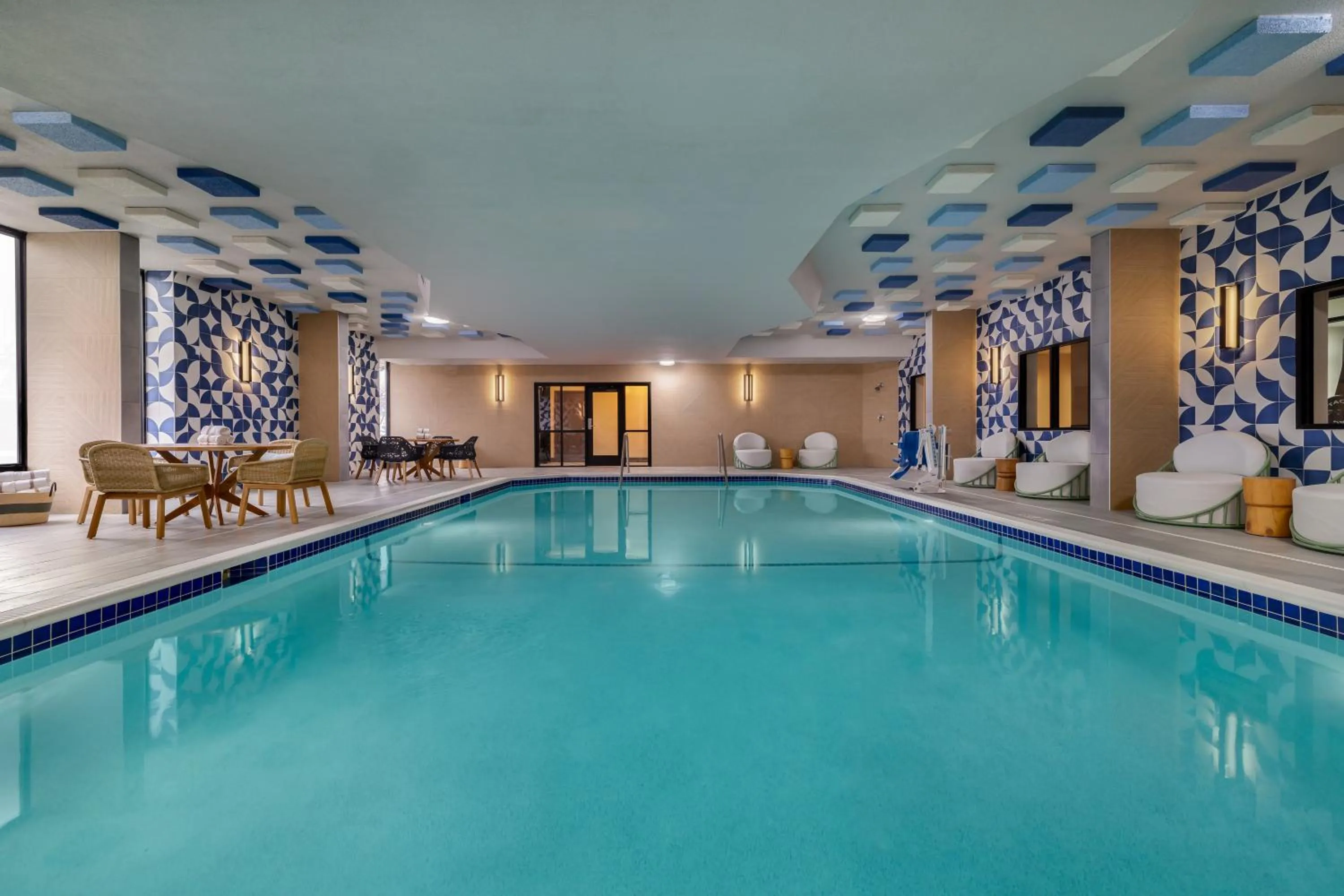 Swimming pool in Hotel Indigo Detroit North - Troy by IHG
