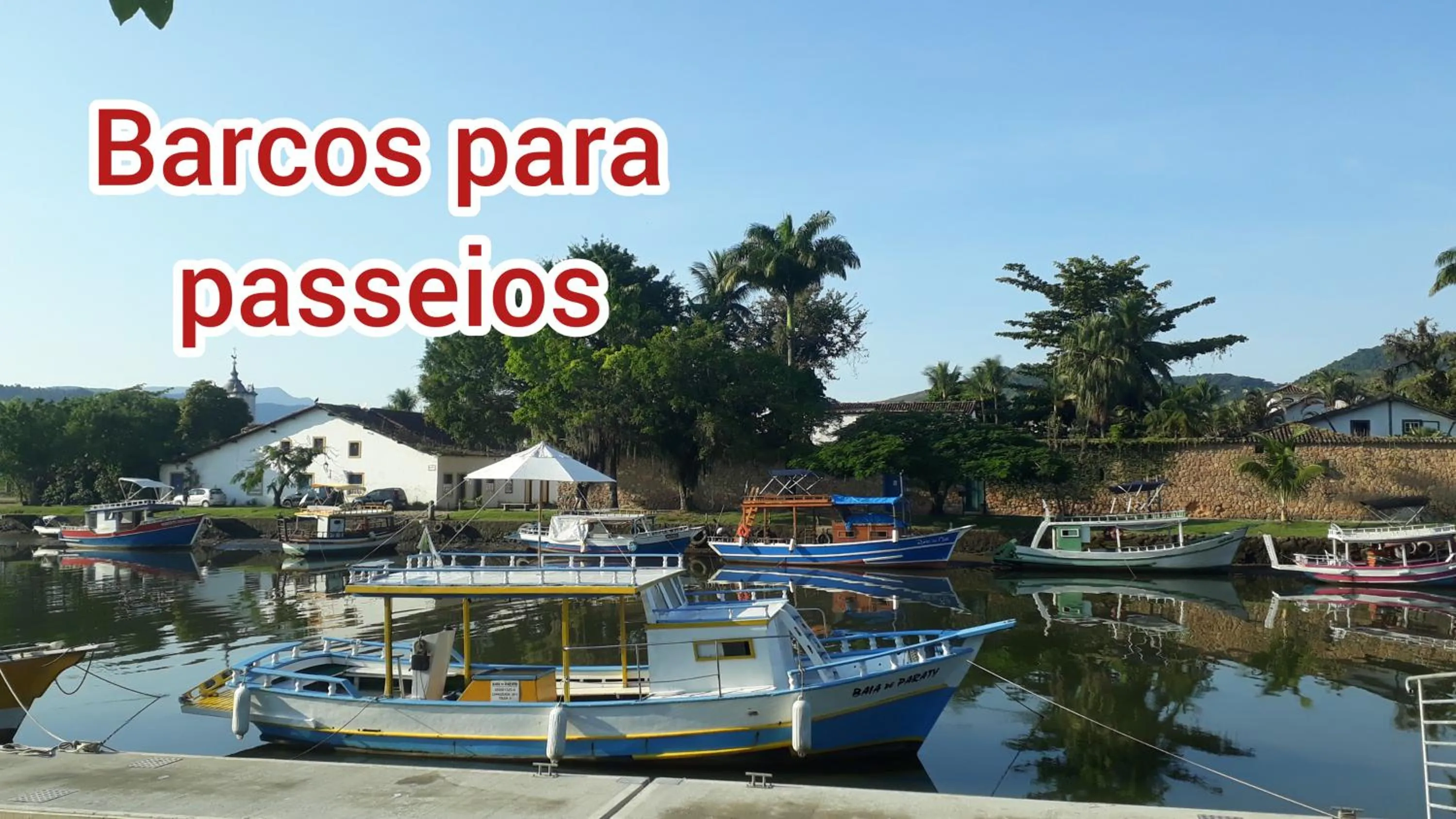 Natural landscape in Pousada Bela Paraty