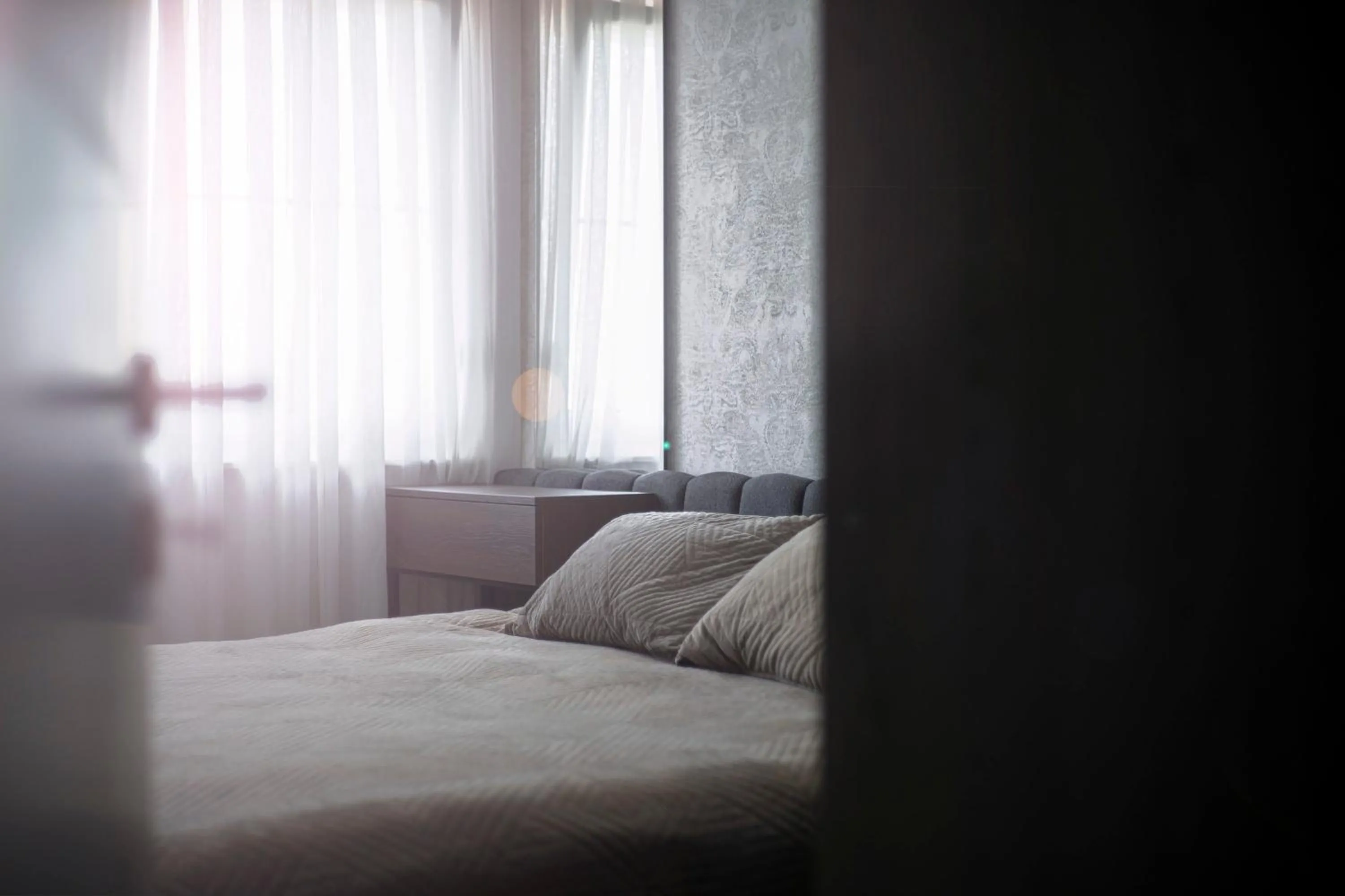 Bedroom, Bed in Lux Apartments