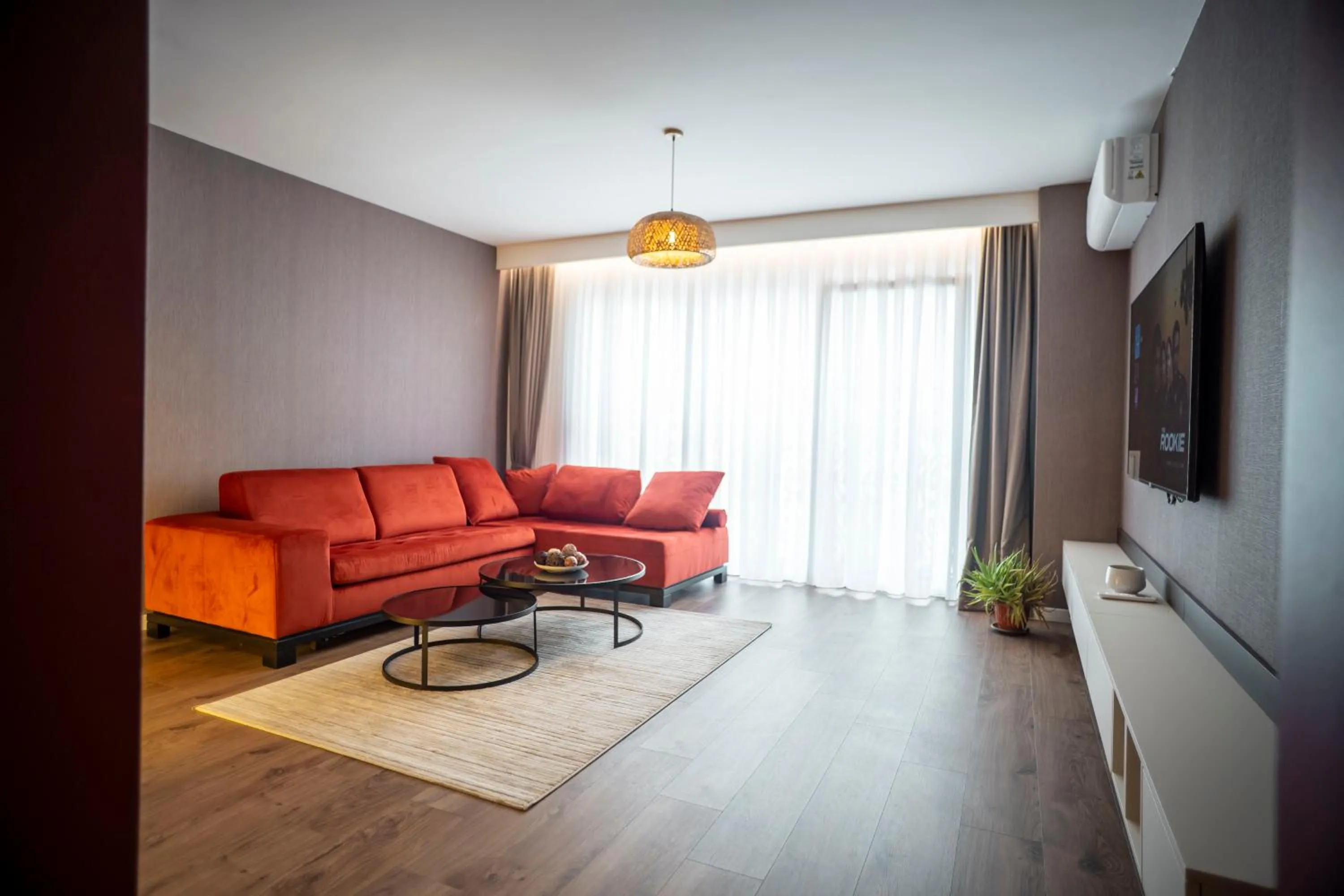 Living room in Lux Apartments