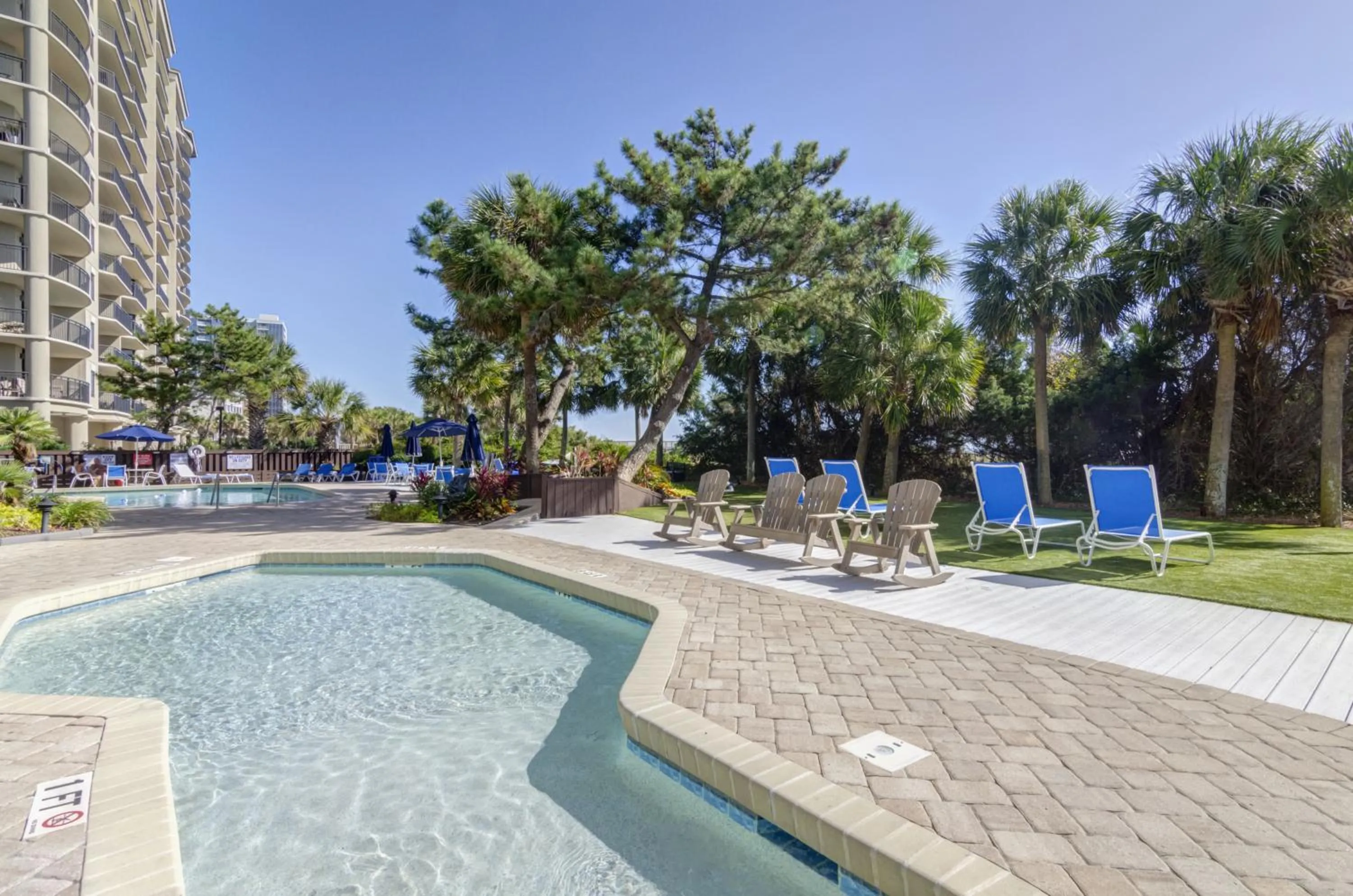 Swimming pool in Beach Colony Resort