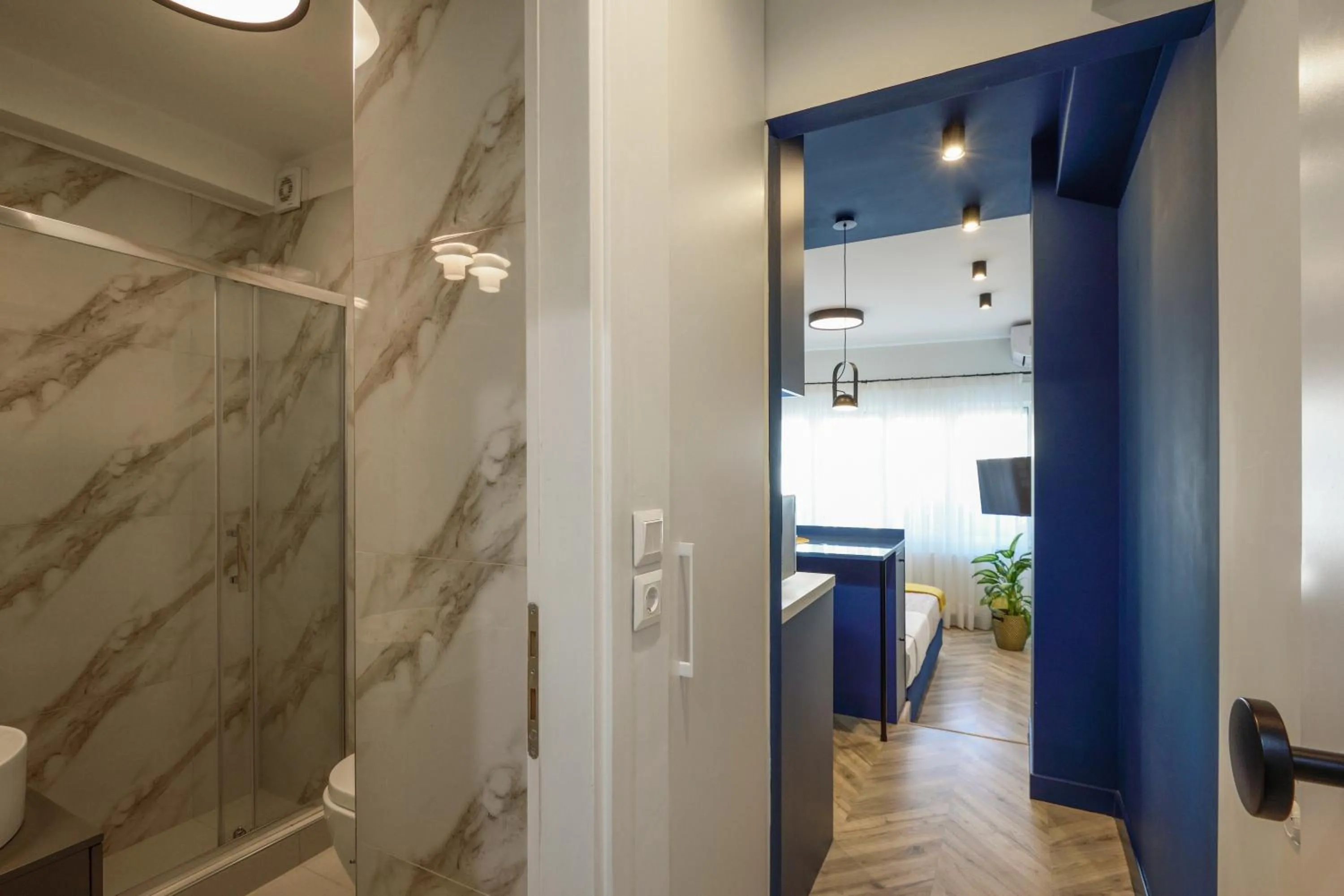 Bed in Athenian Sensations Apartments and Suites in the Heart of Athens