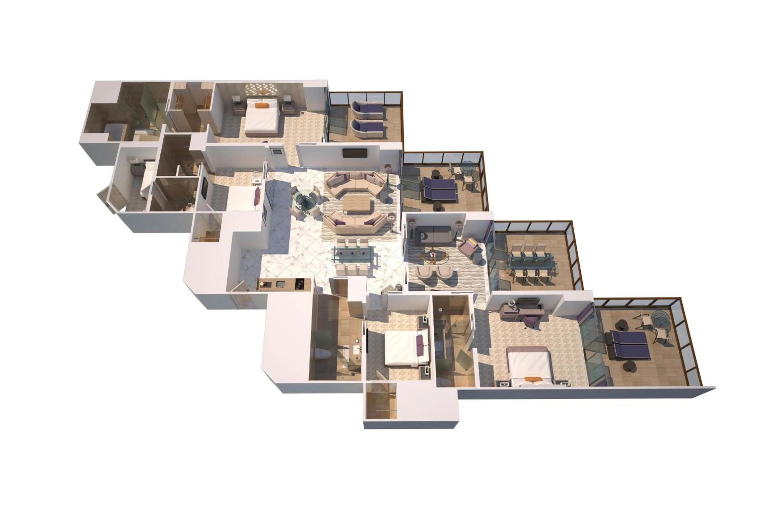 Bedroom in The St. Regis Bal Harbour Resort