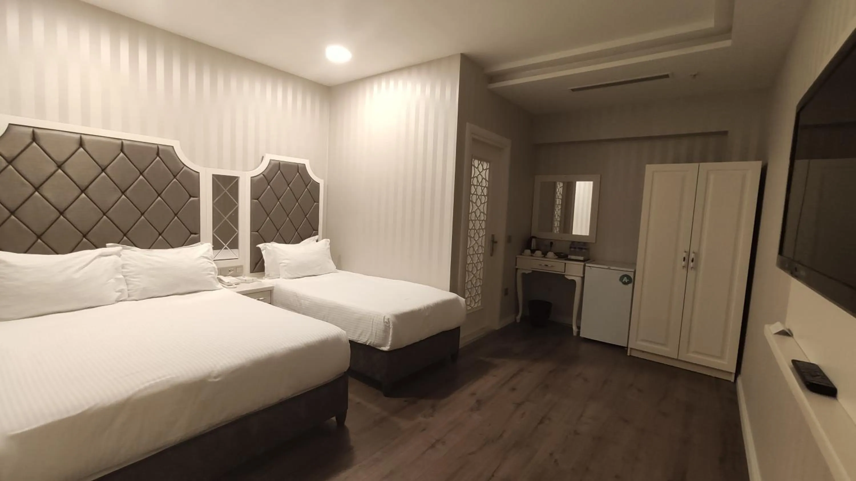 Bed in Mister Istanbul Hotel & Spa
