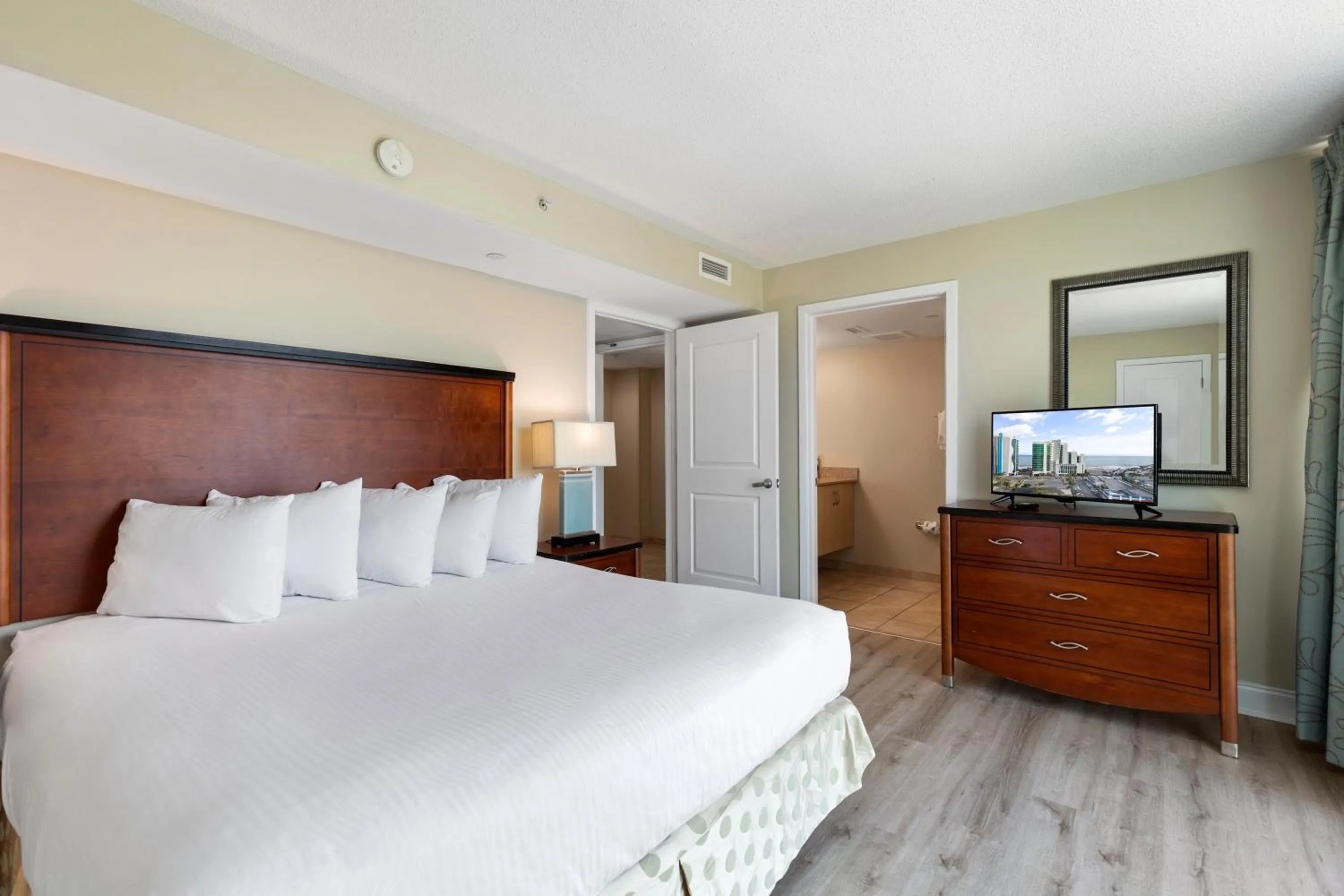 Bed in Sandy Beach Resort