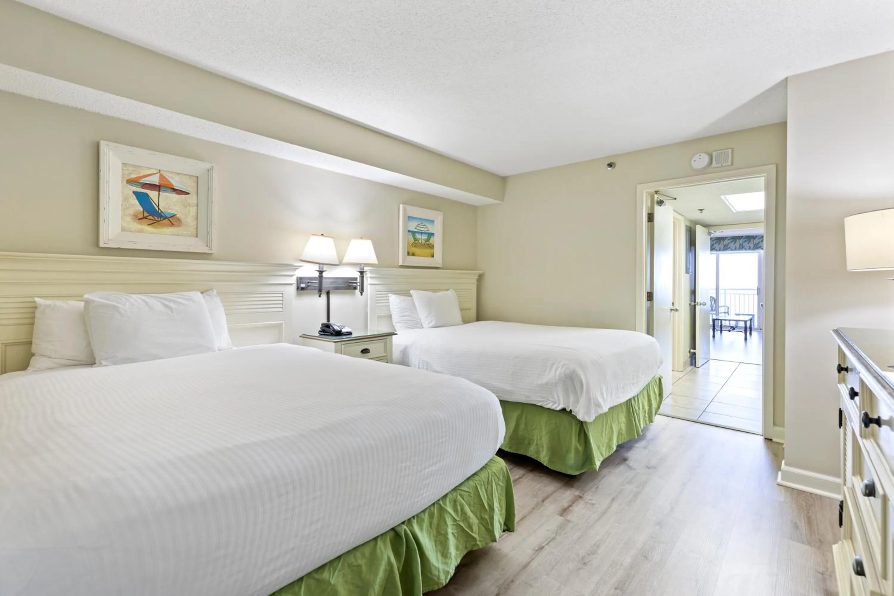 Bed in Sandy Beach Resort