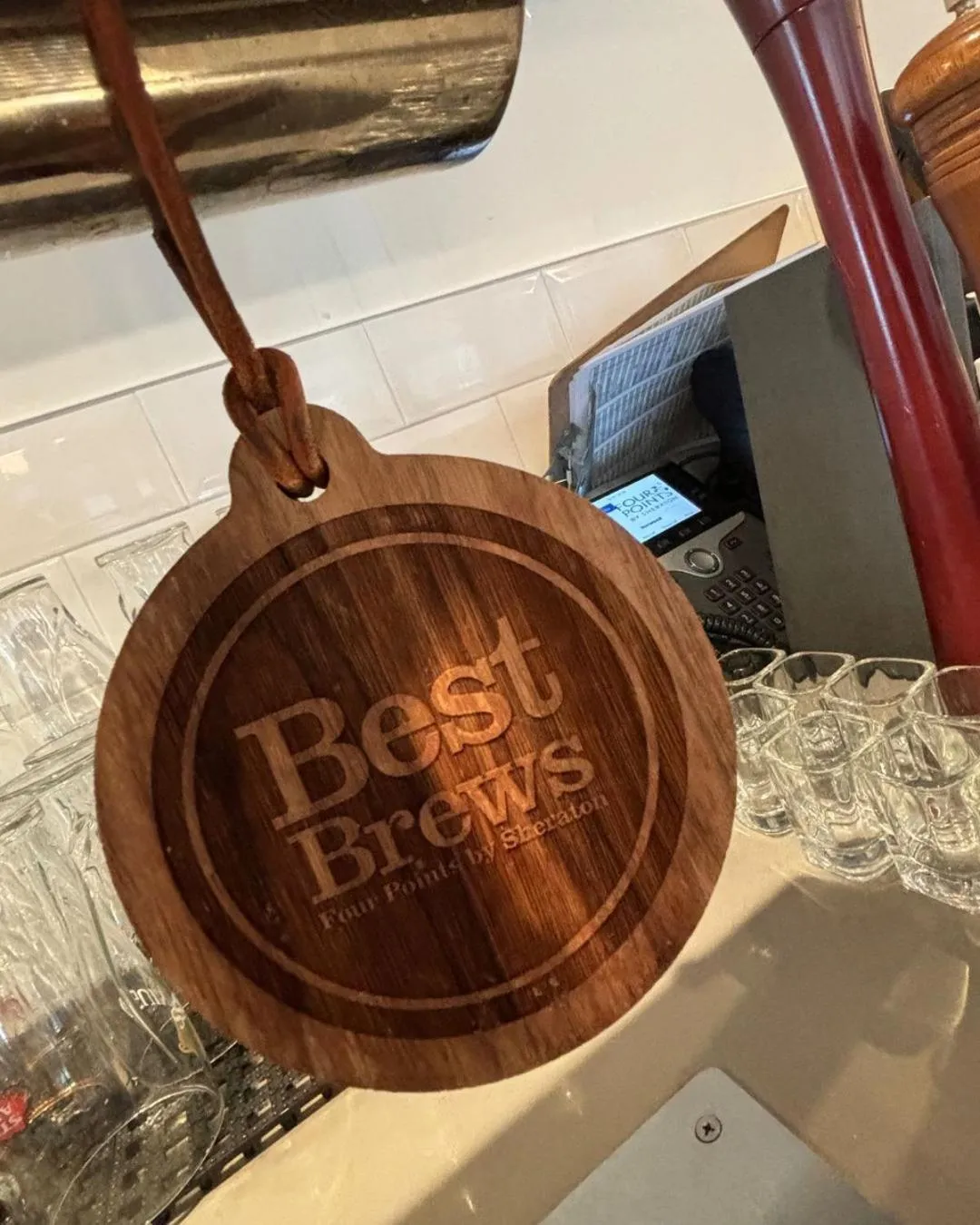 Lounge or bar in Four Points by Sheraton Norwood Conference Center