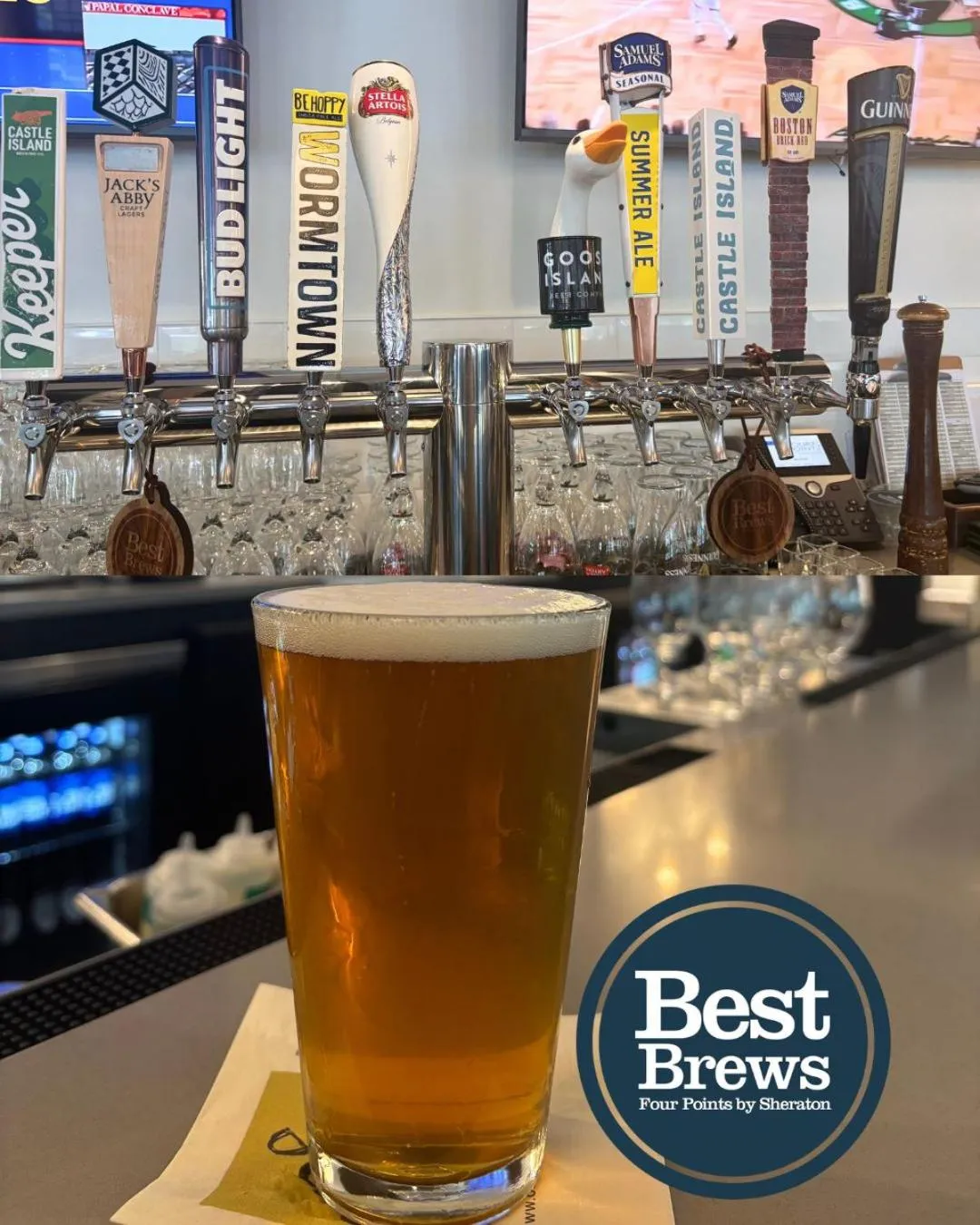 Lounge or bar in Four Points by Sheraton Norwood Conference Center