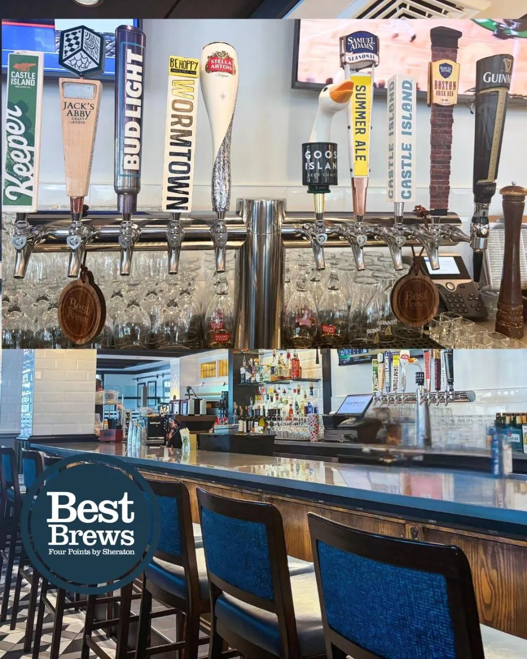 Lounge or bar in Four Points by Sheraton Norwood Conference Center