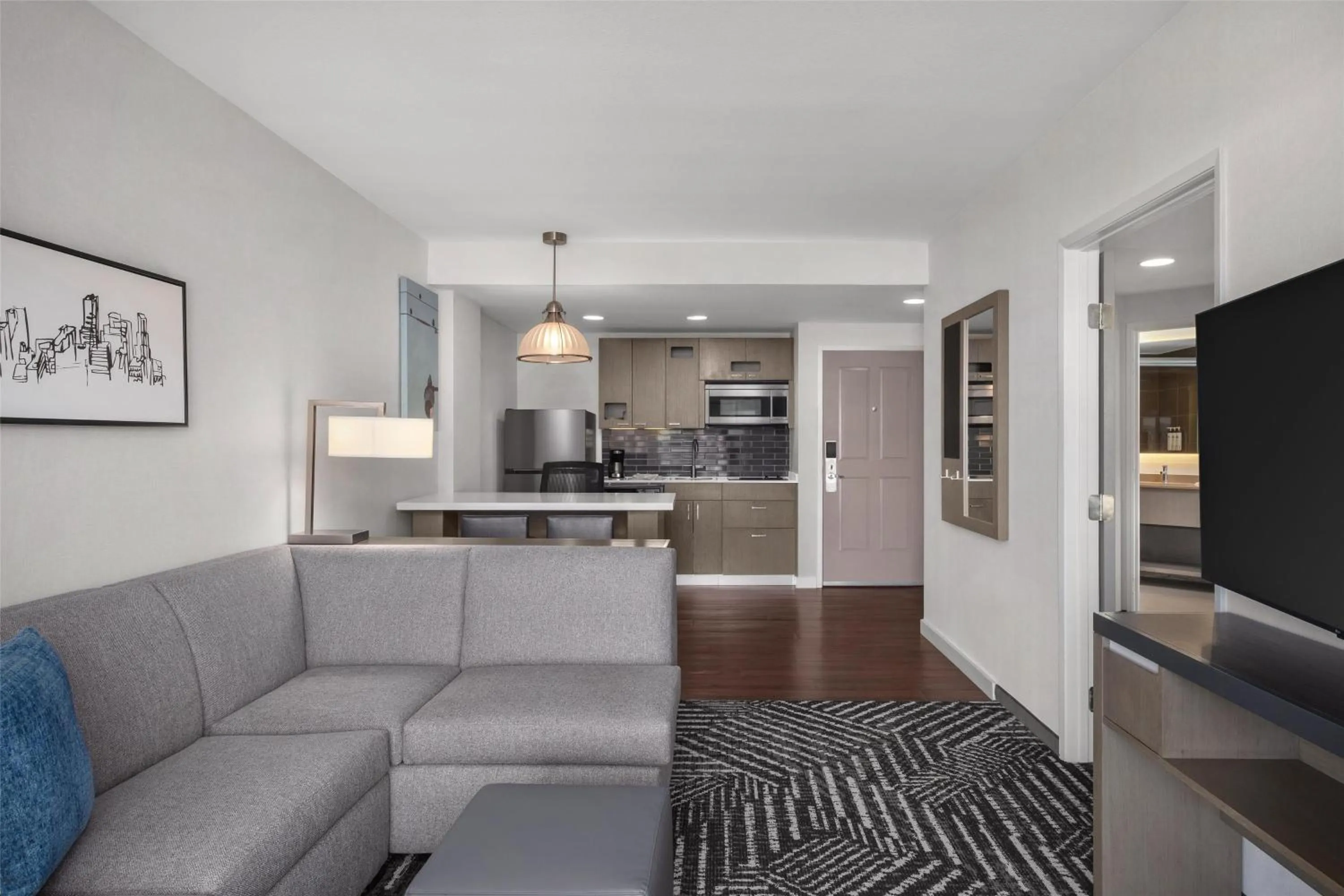 Bedroom in Hyatt House Emeryville