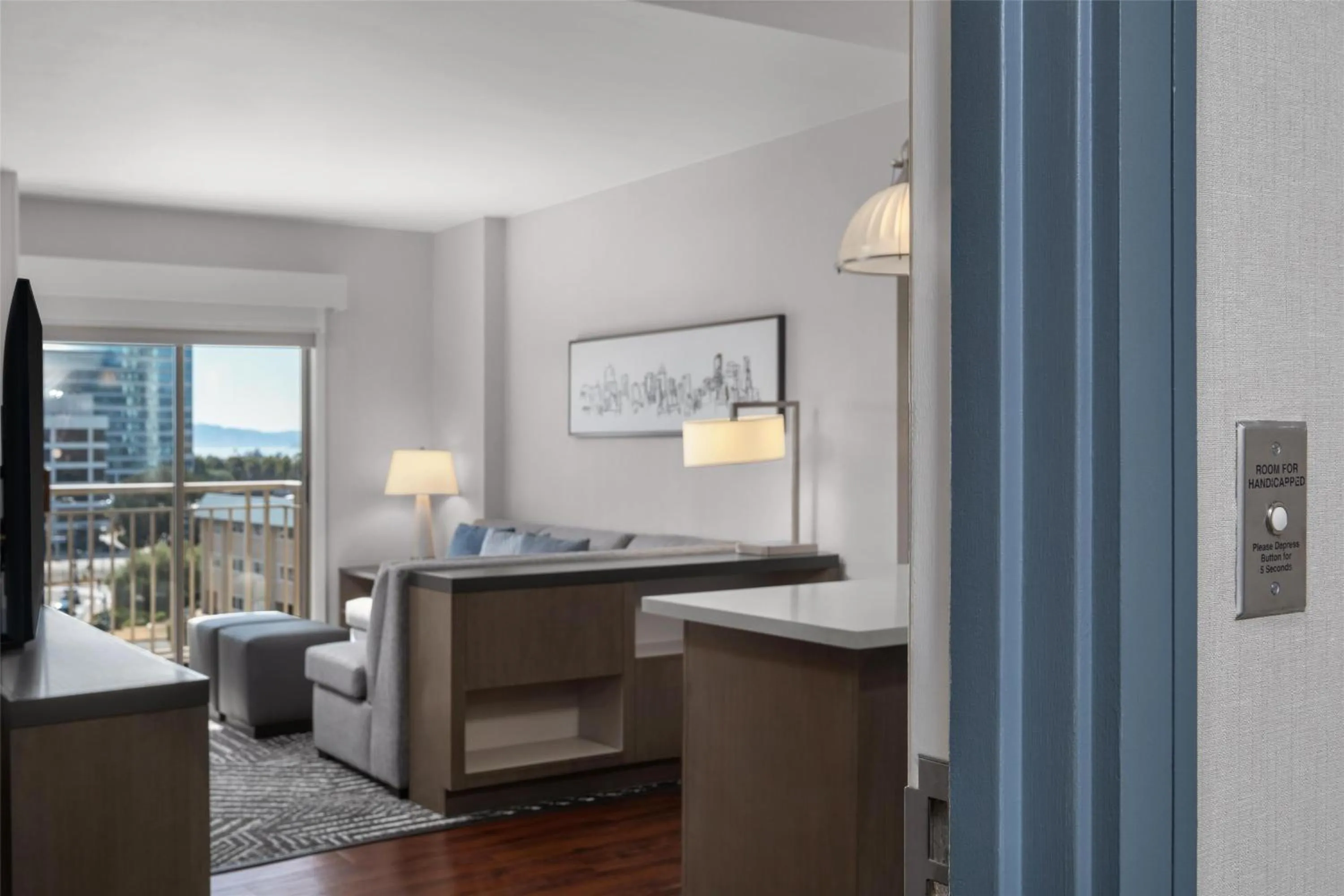 Bedroom in Hyatt House Emeryville