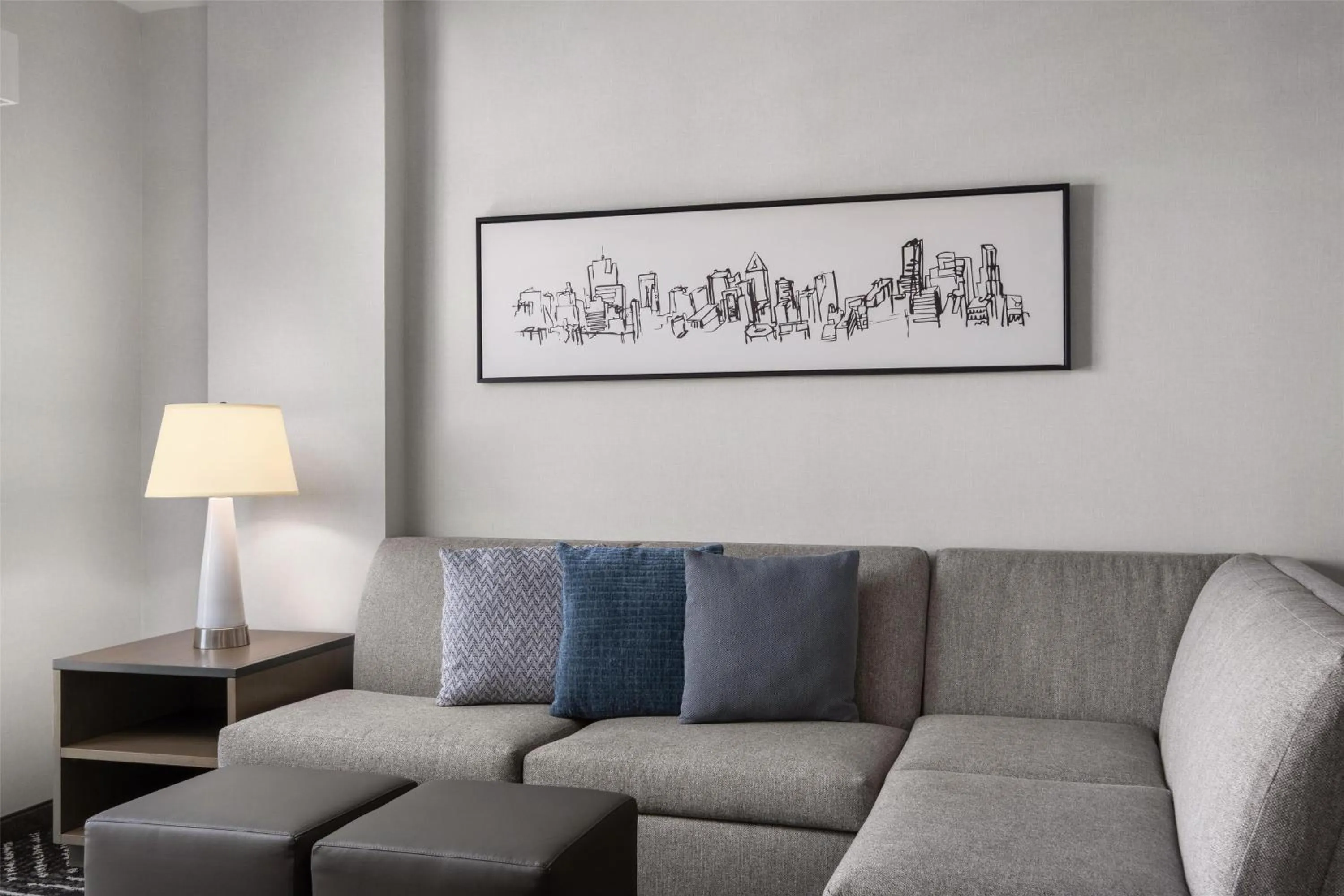 Bedroom in Hyatt House Emeryville