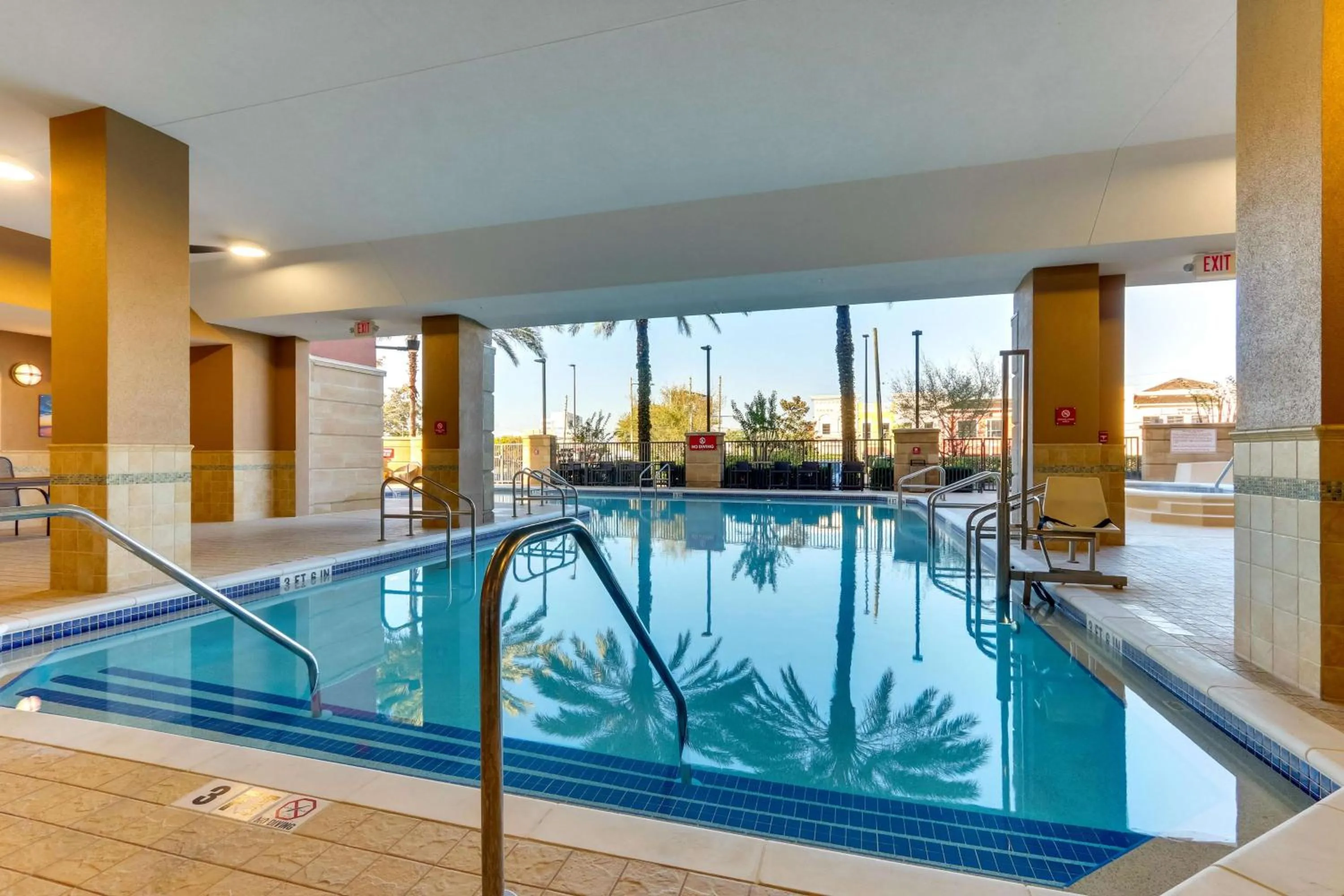 Pool view in Drury Inn & Suites Orlando near Universal Orlando Resort
