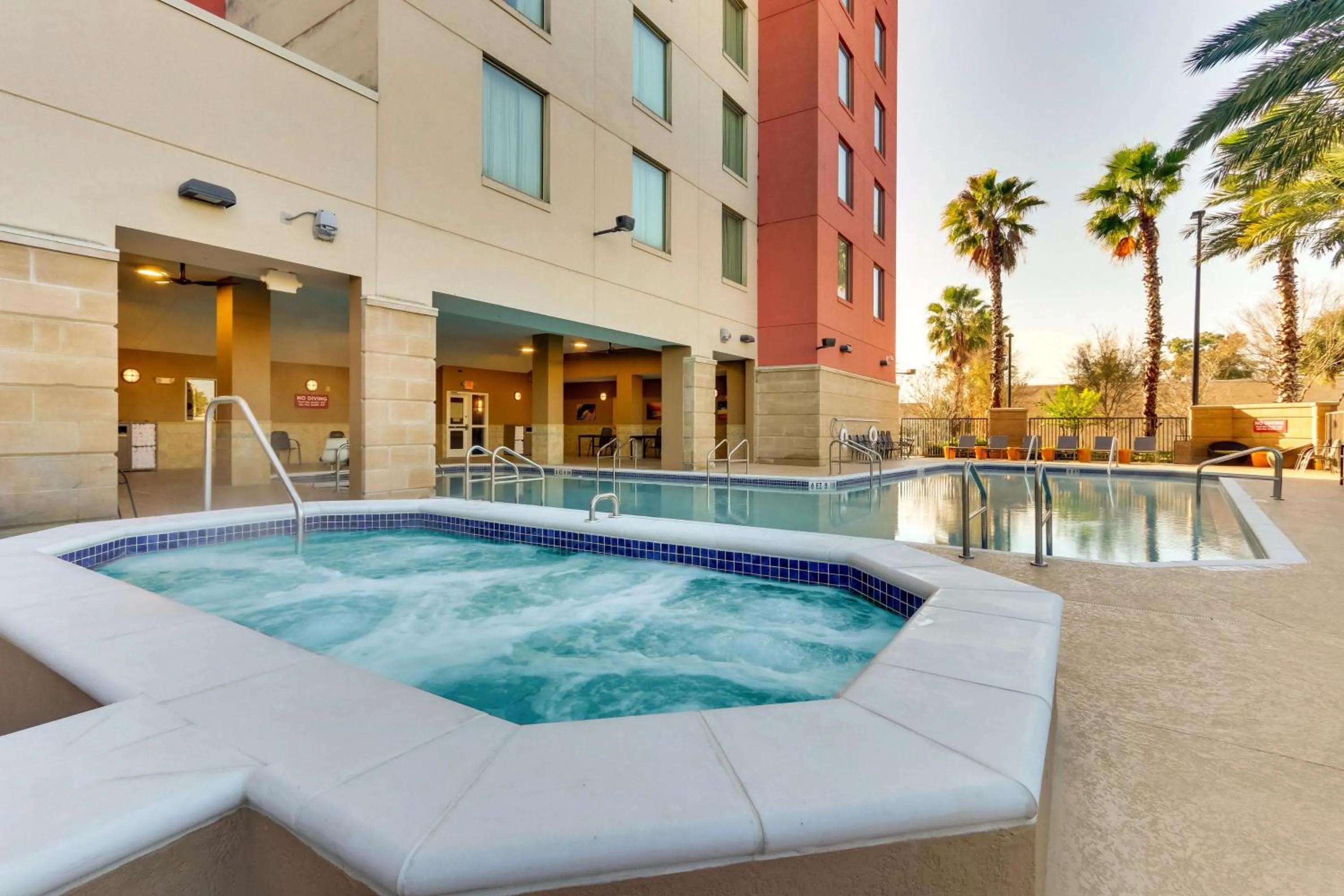Pool view in Drury Inn & Suites Orlando near Universal Orlando Resort