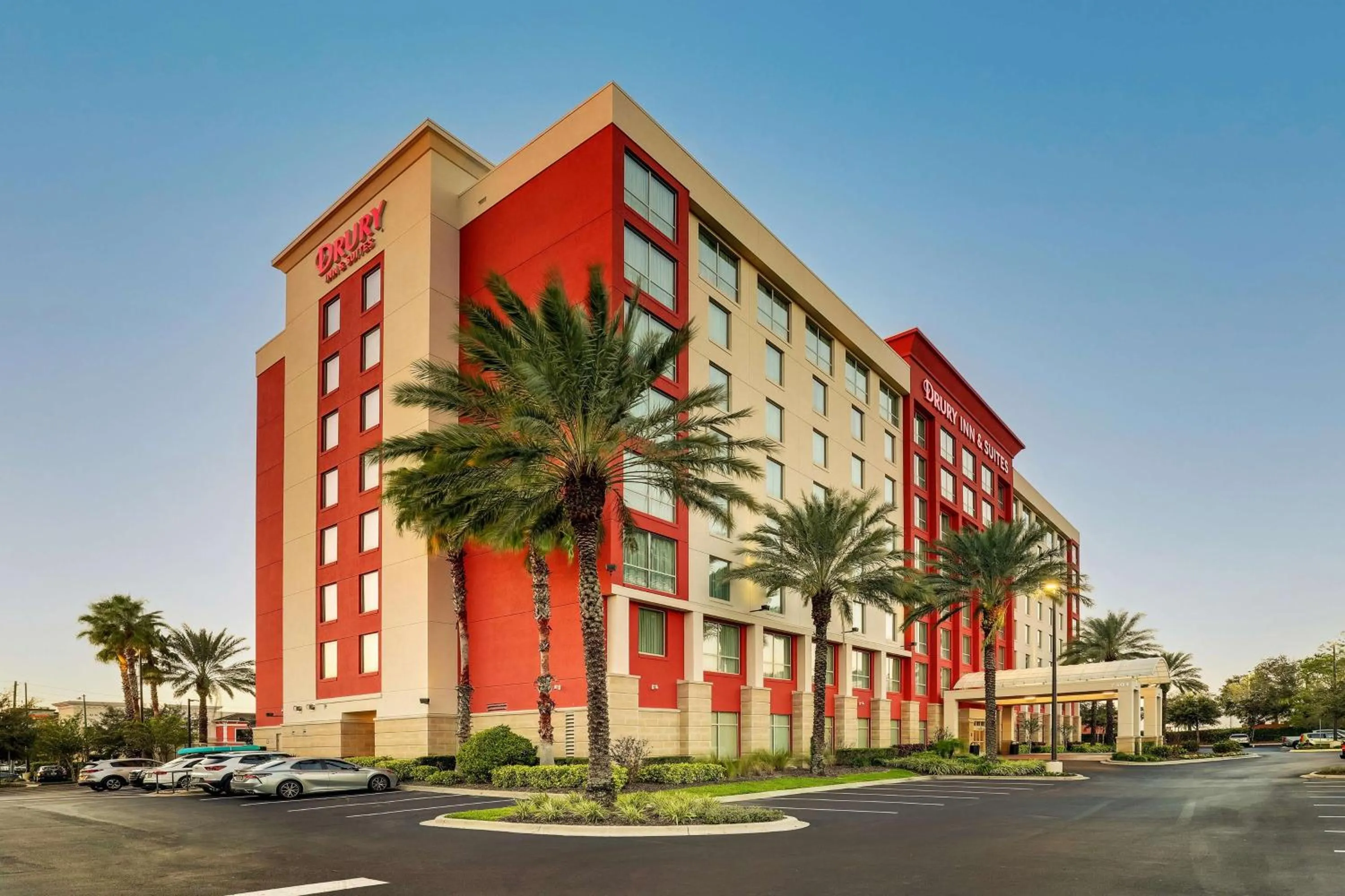 Property building in Drury Inn & Suites Orlando near Universal Orlando Resort
