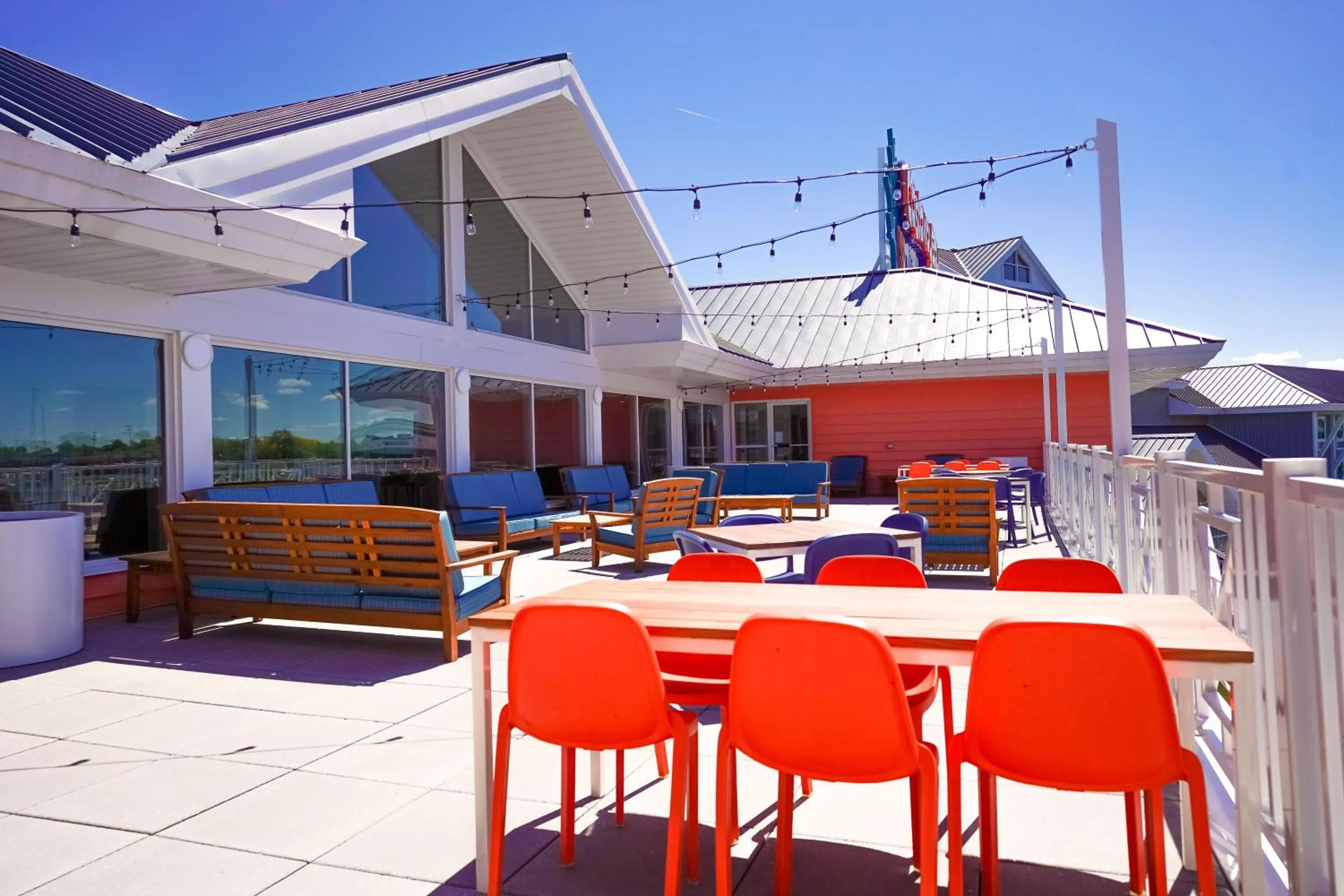 Balcony/Terrace in Castaway Bay by Cedar Point Resorts