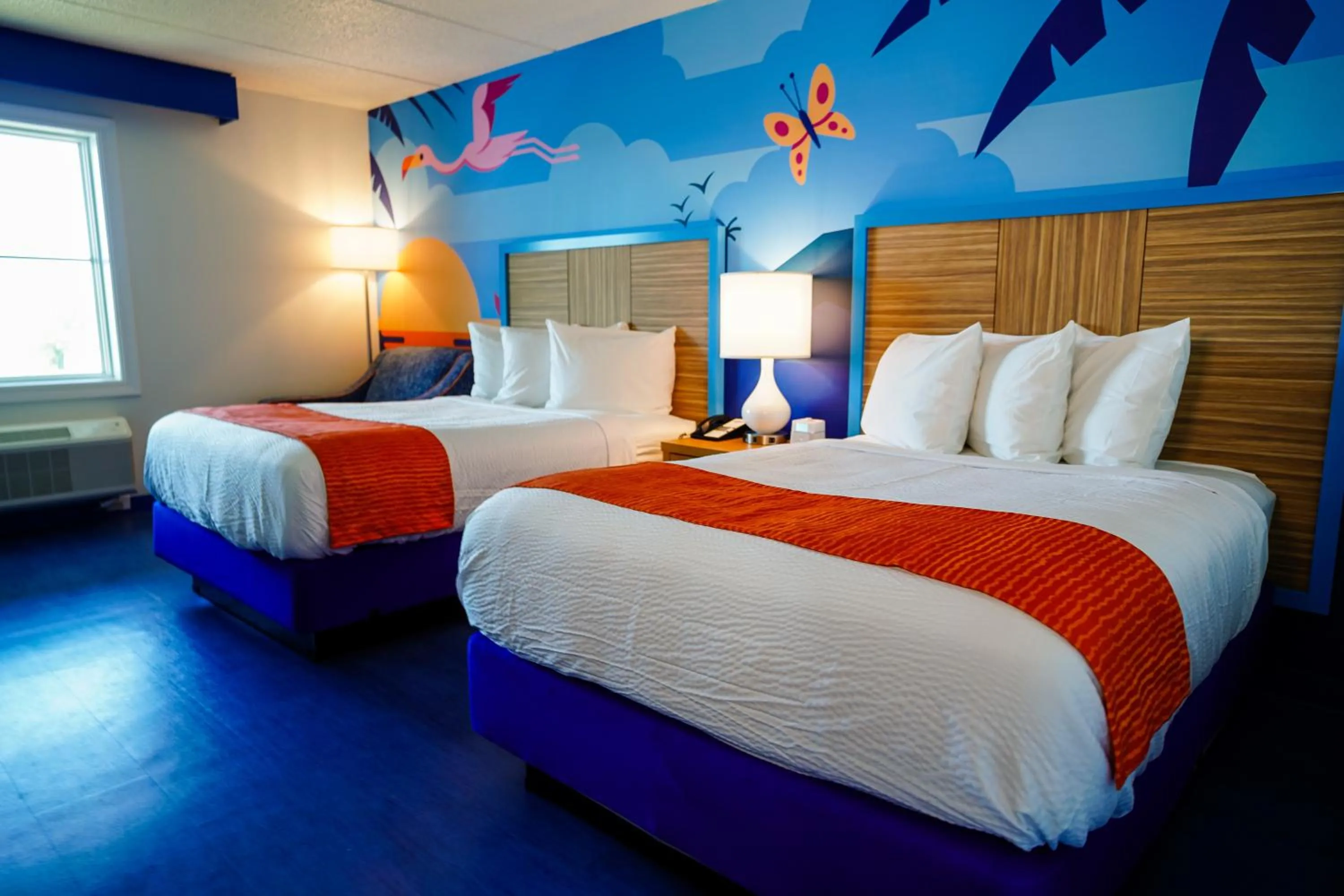 Bed in Castaway Bay by Cedar Point Resorts