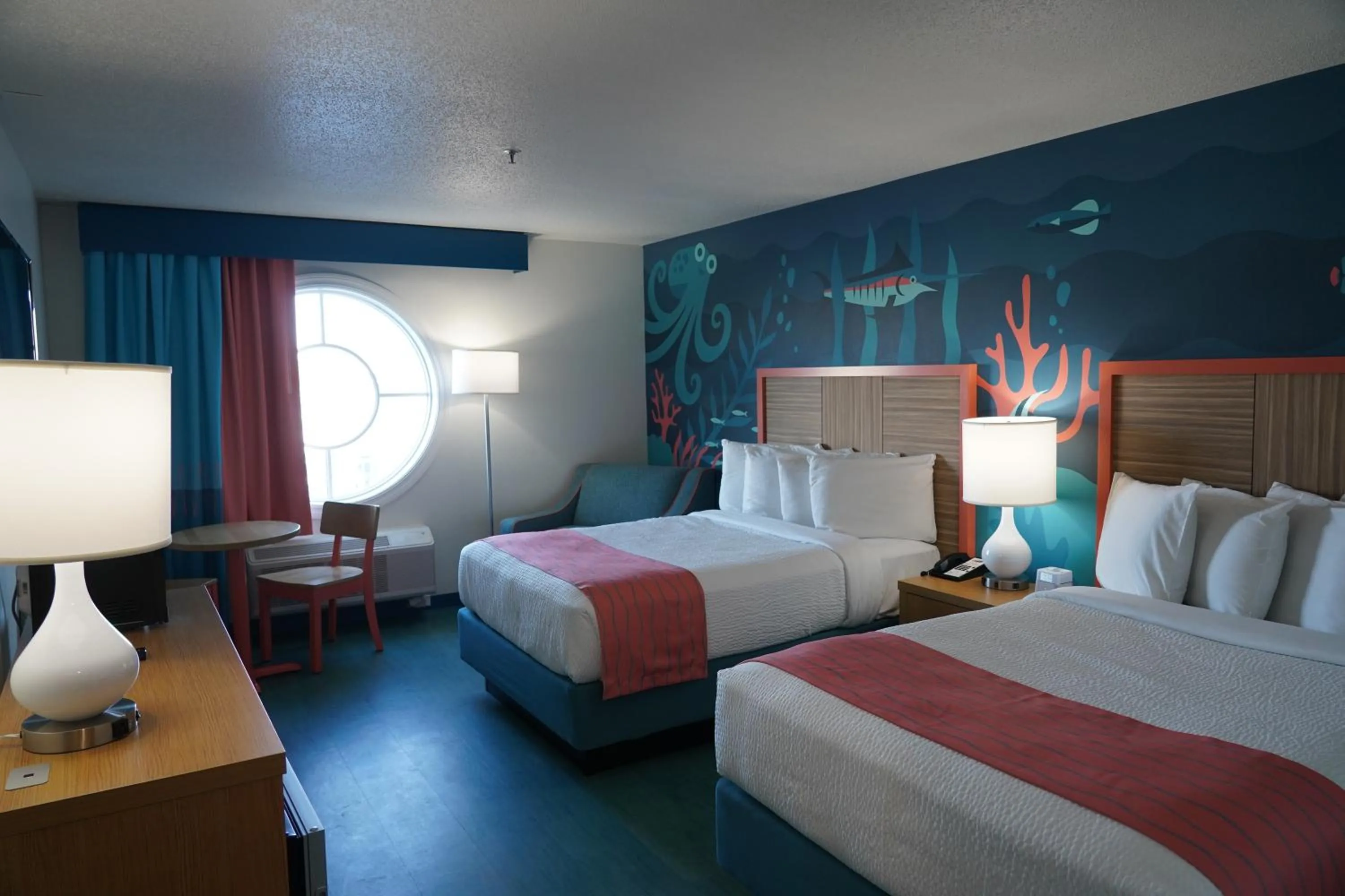 Bed in Castaway Bay by Cedar Point Resorts