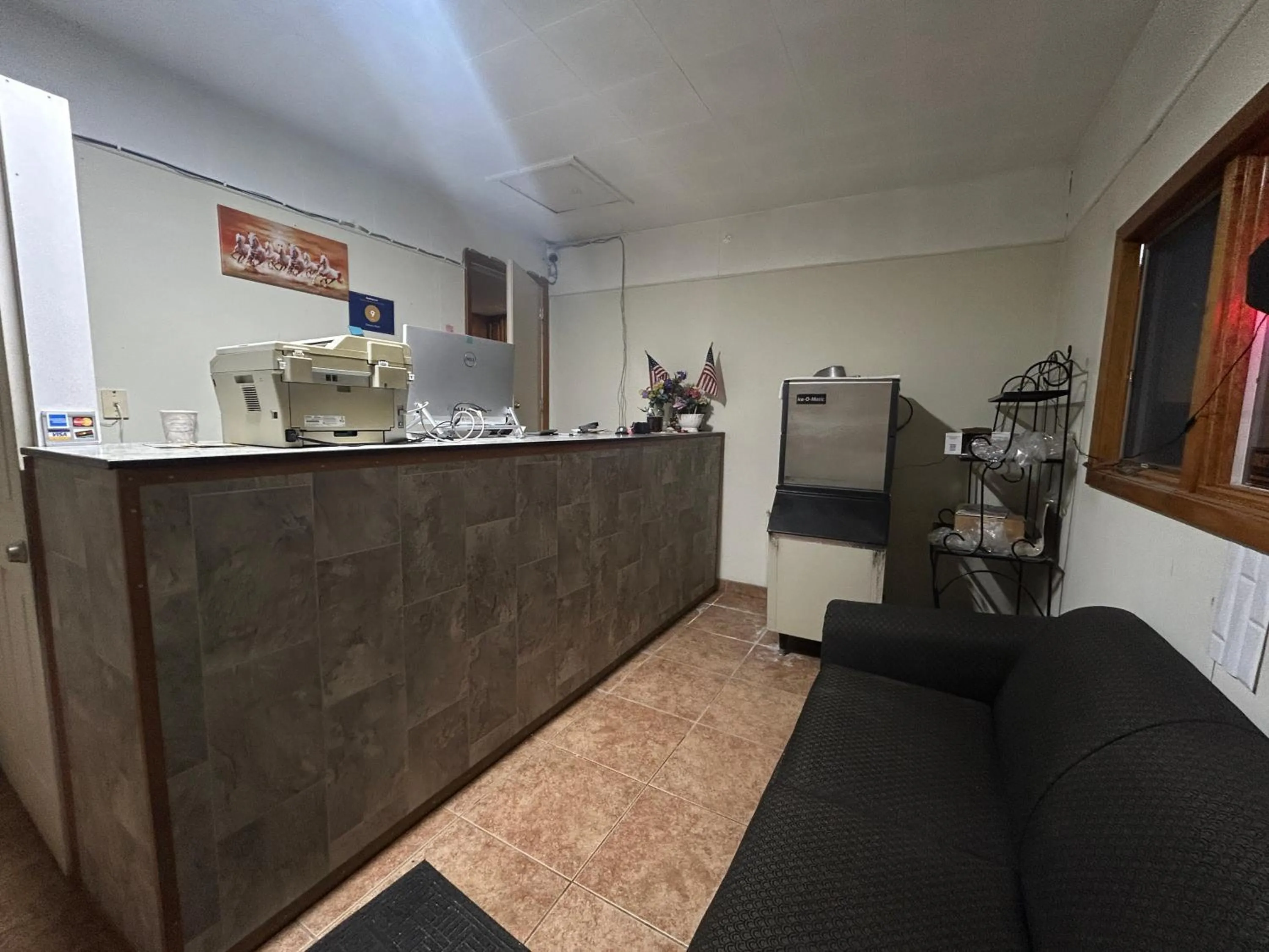 Lobby or reception in Gateaway Motel Broken Bow NE