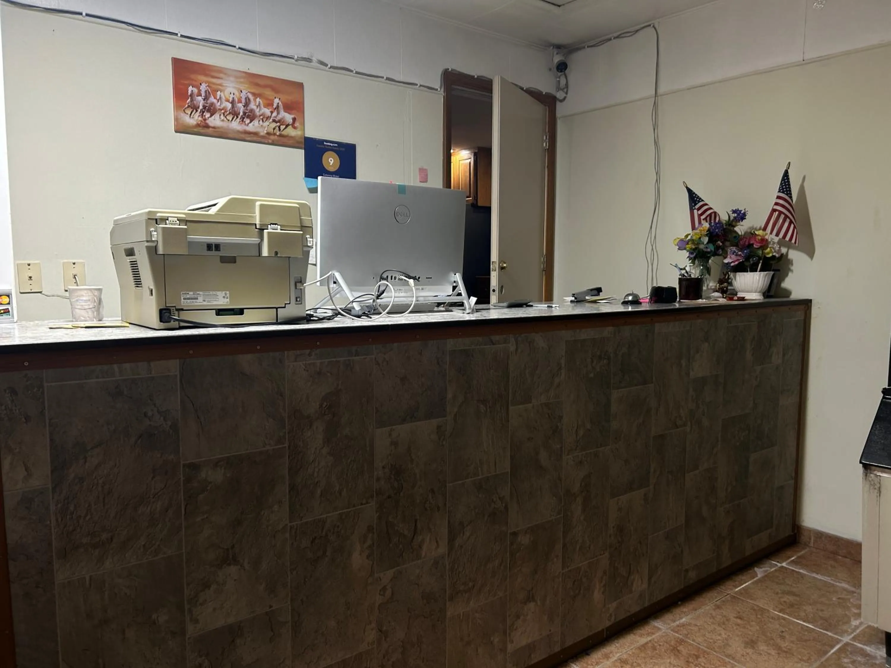 Lobby or reception in Gateaway Motel Broken Bow NE