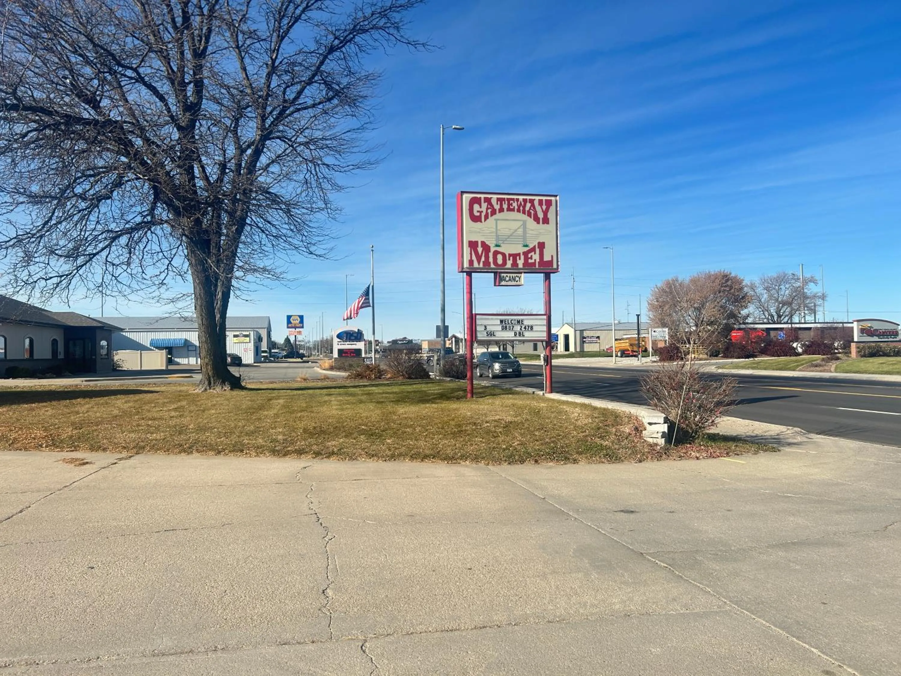 Facade/entrance in Gateaway Motel Broken Bow NE