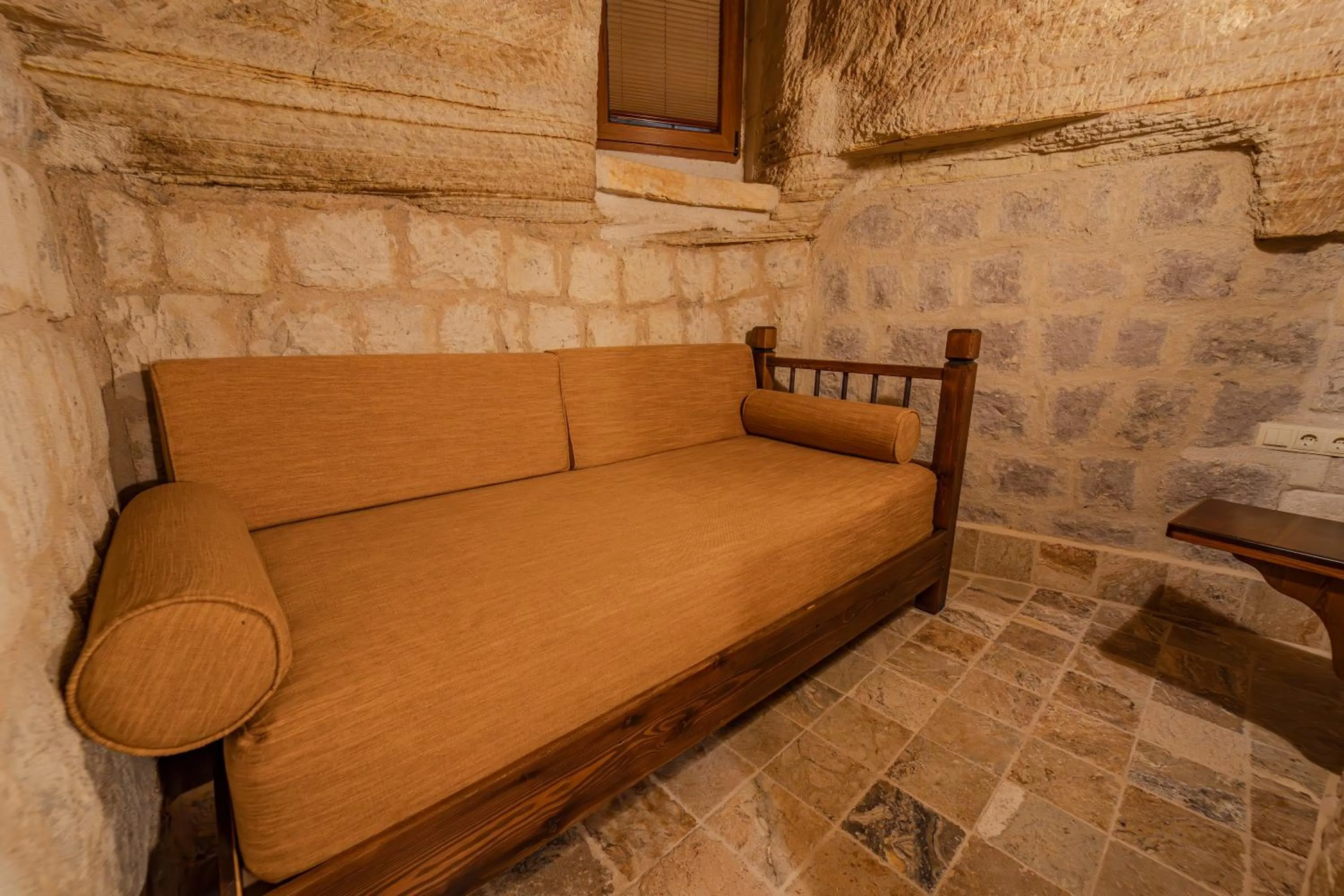 Living room, Bed in Zara Cave Hotel