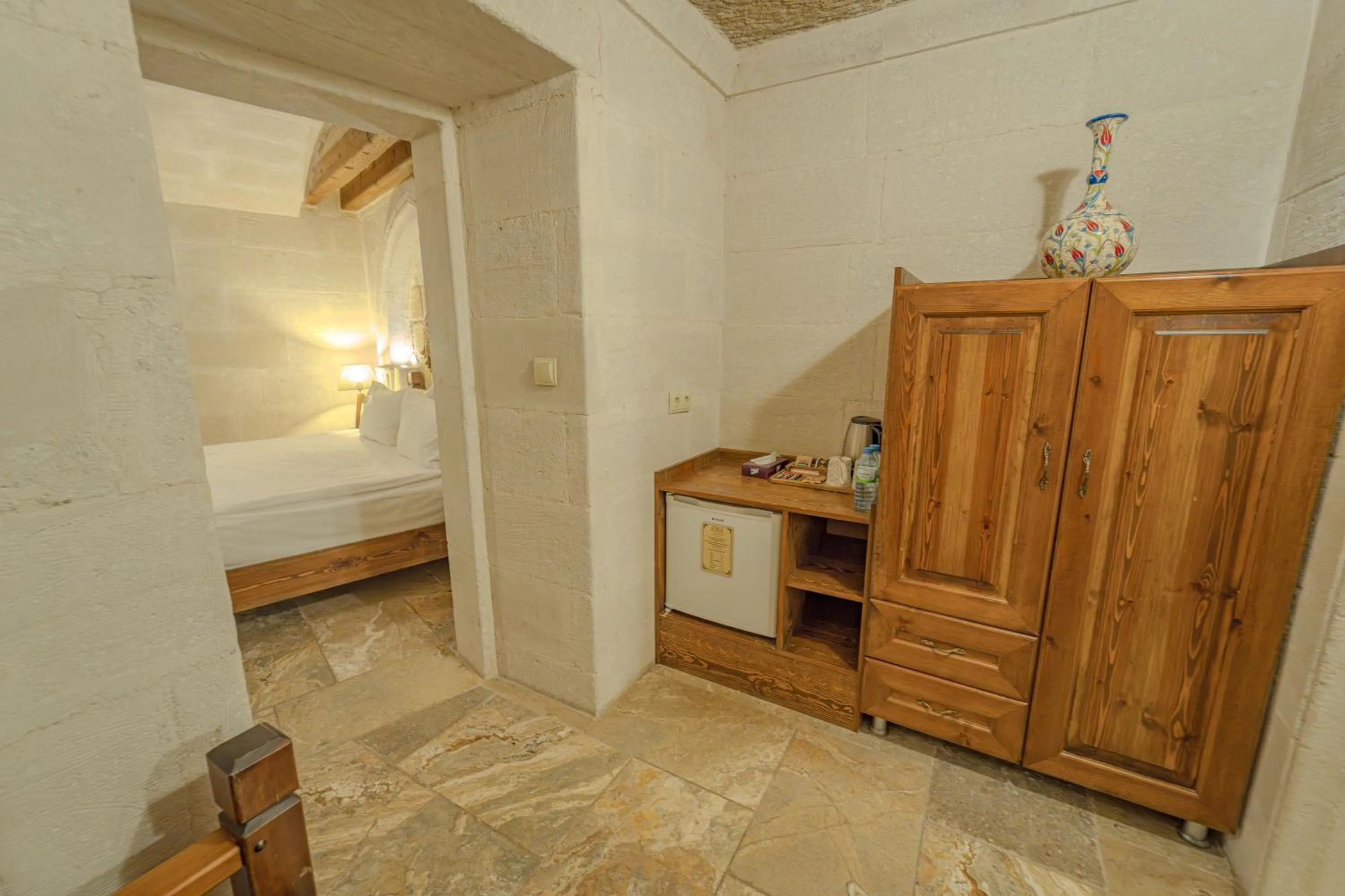 minibar in Zara Cave Hotel