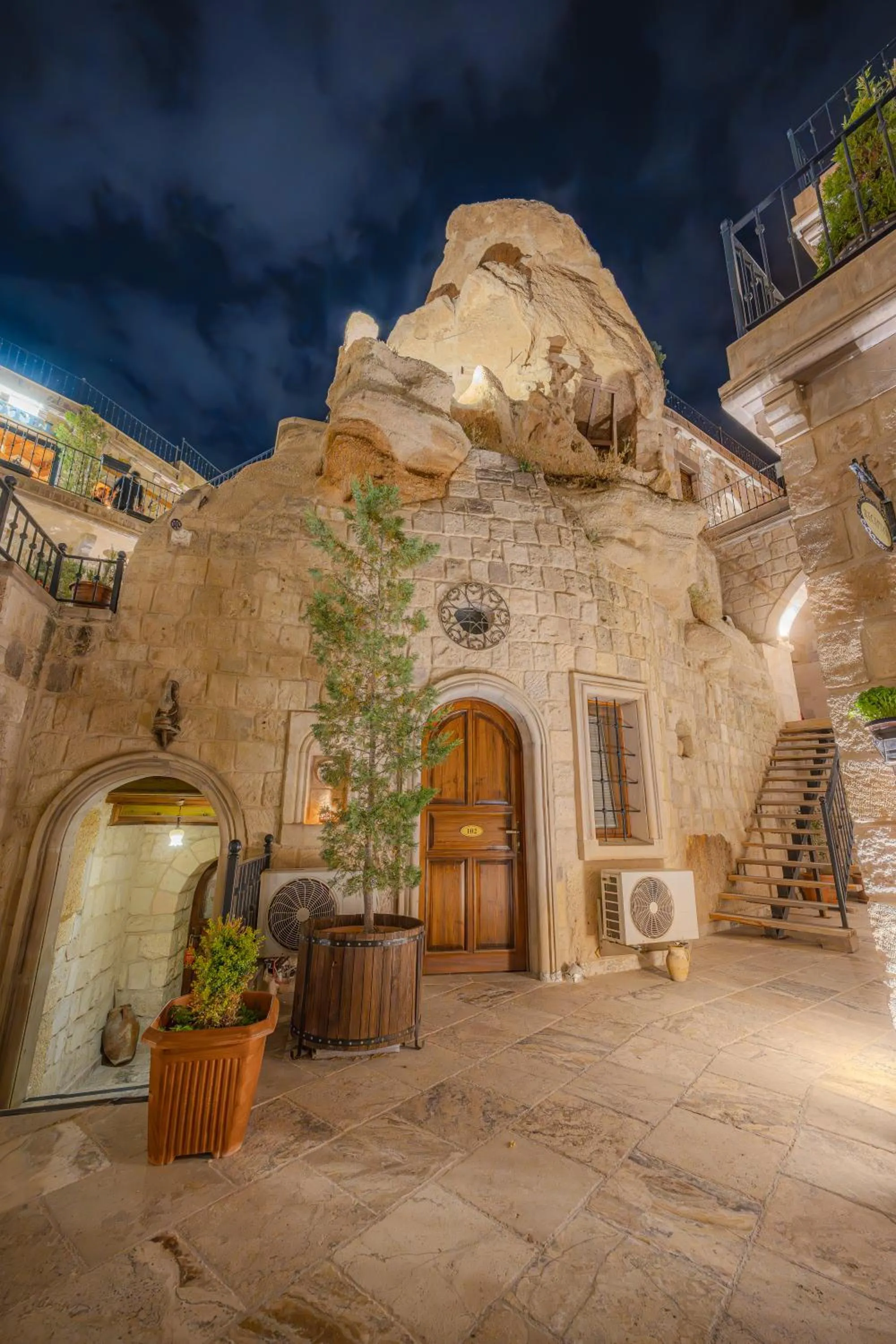 Property building in Zara Cave Hotel