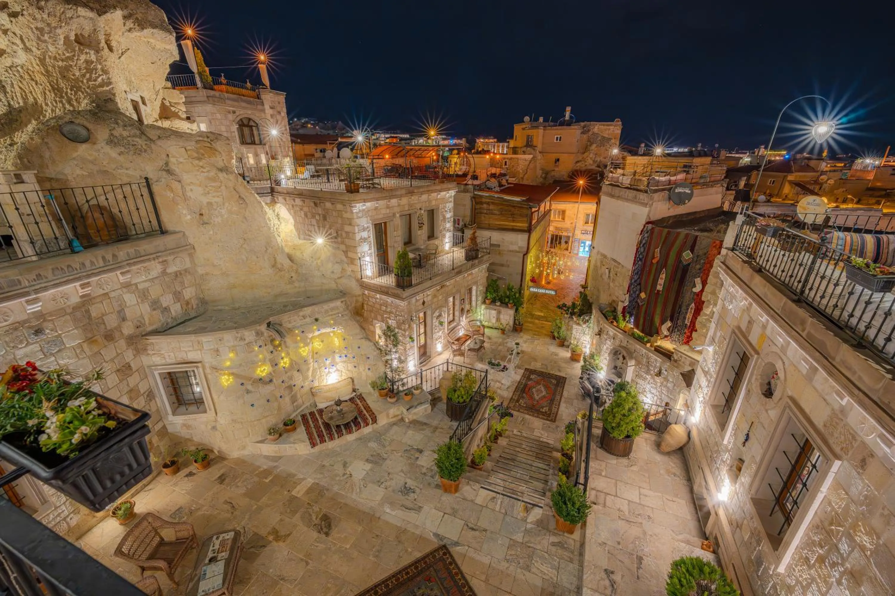 Property building in Zara Cave Hotel