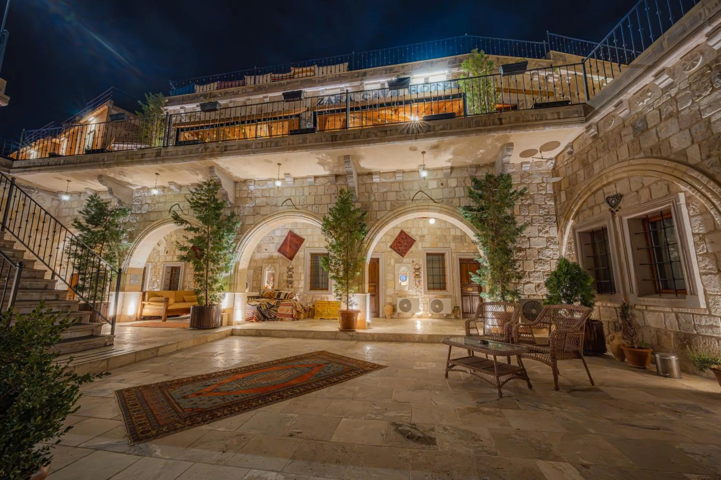 Property building in Zara Cave Hotel