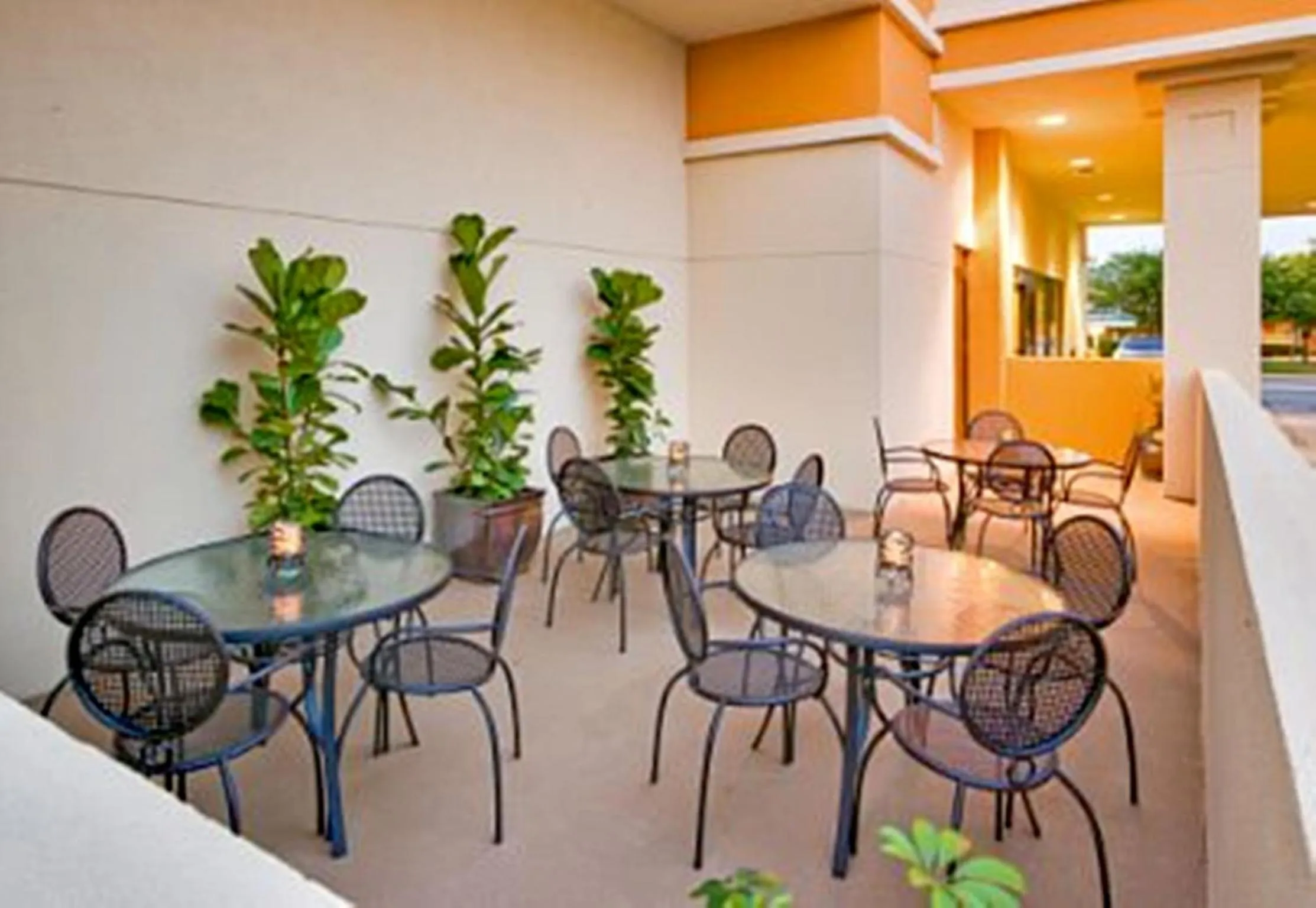 Balcony/Terrace in Wyndham Garden Oklahoma City Resort & Conference Hotel Near Airport, Fairgrounds Paycom & I40
