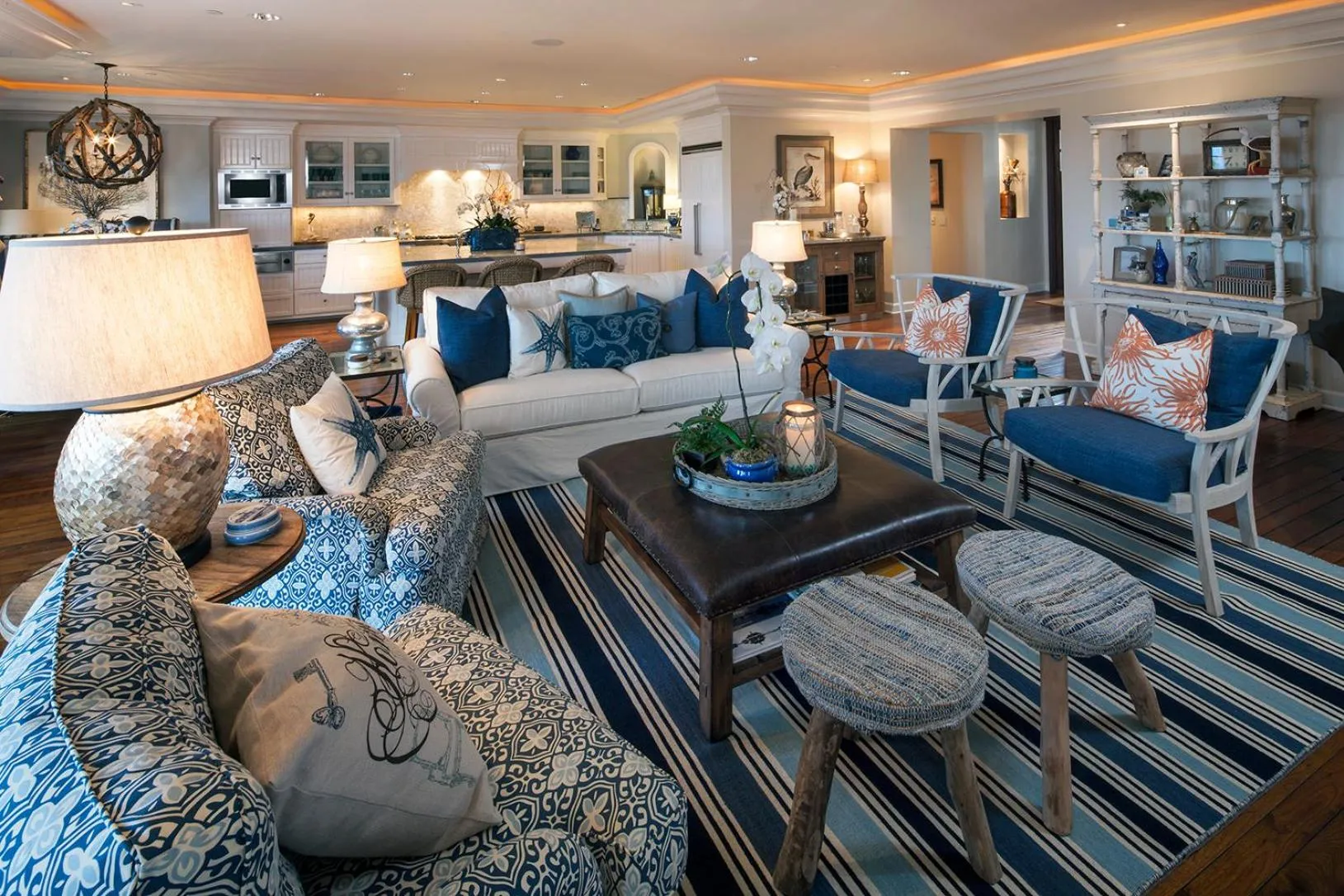 Living room in Montage Laguna Beach