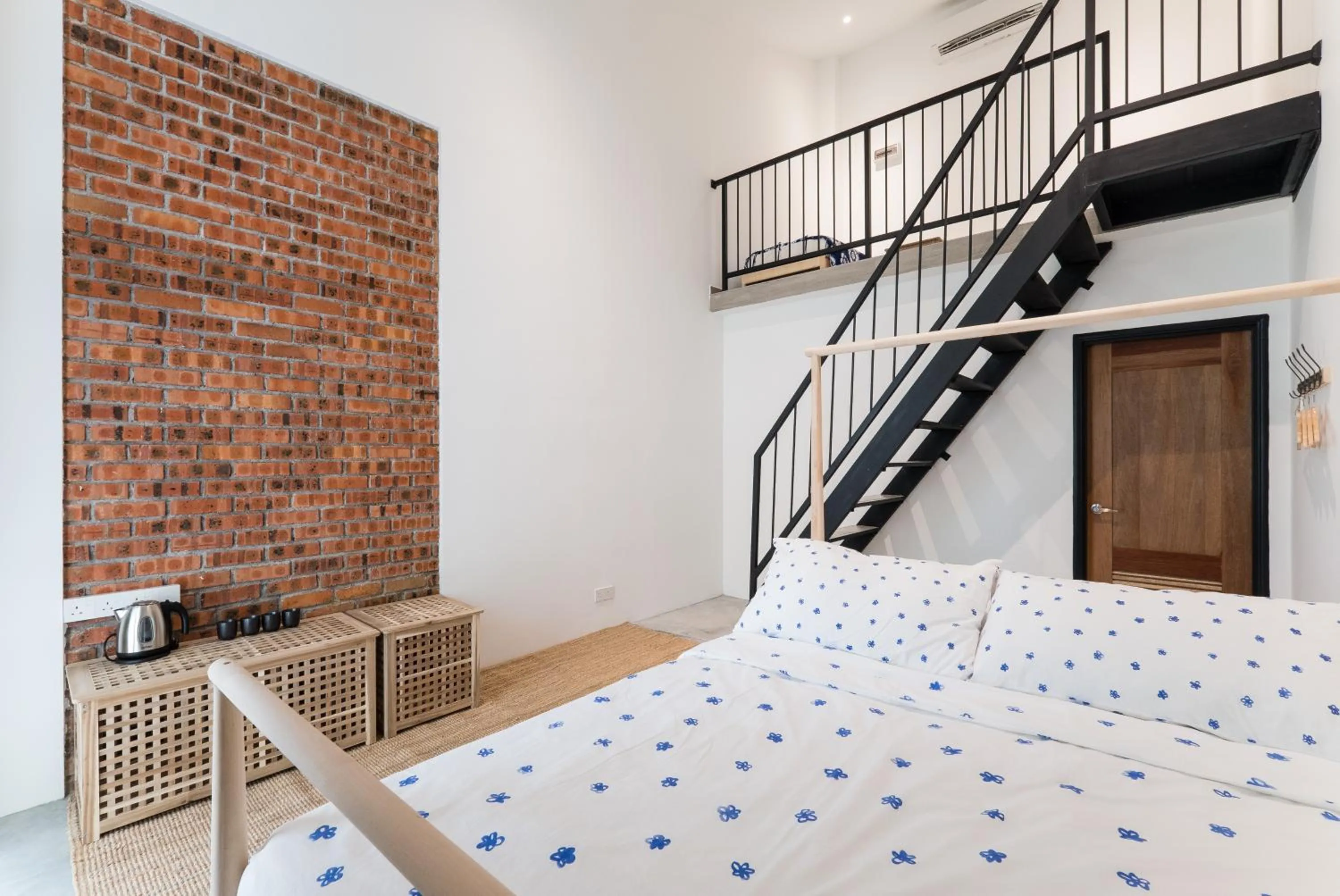 Bed in The Rubber Escape, Melaka