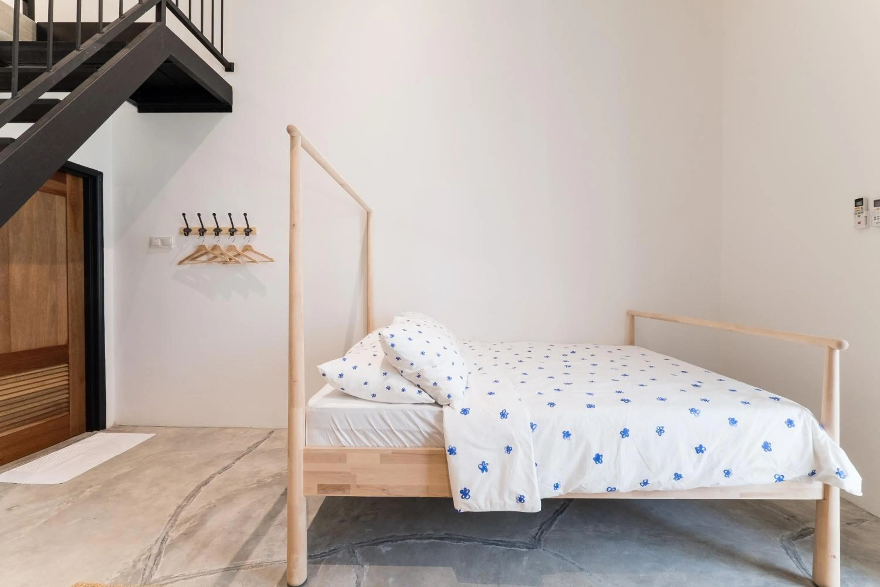 Bed in The Rubber Escape, Melaka