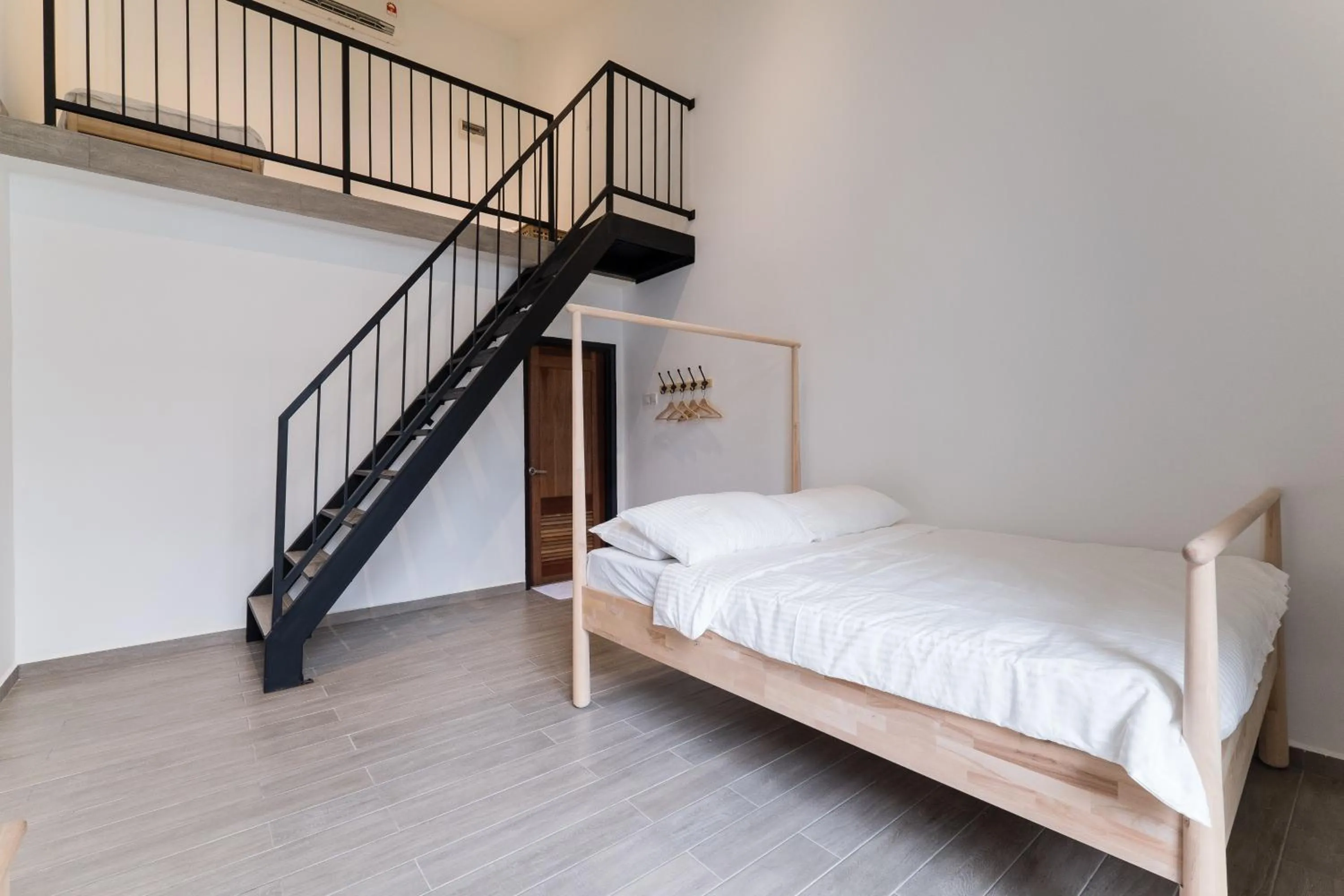 Bed in The Rubber Escape, Melaka