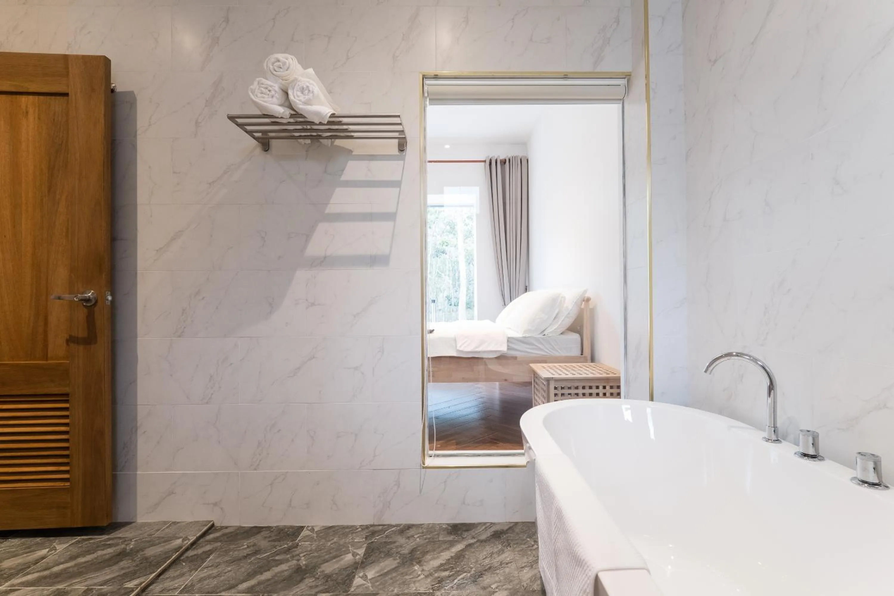 Shower in The Rubber Escape, Melaka