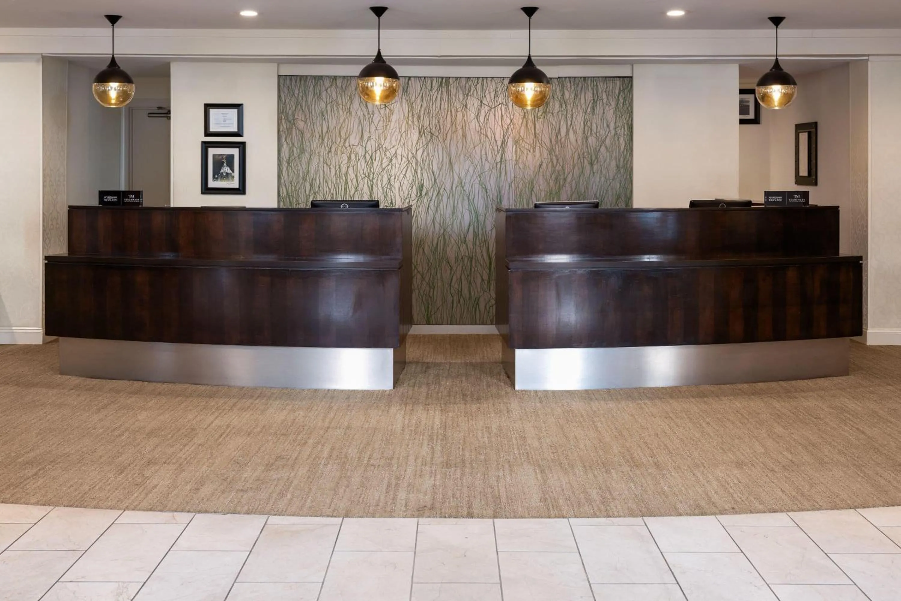 Lobby or reception in Penn Harris Hotel Harrisburg, Trademark by Wyndham