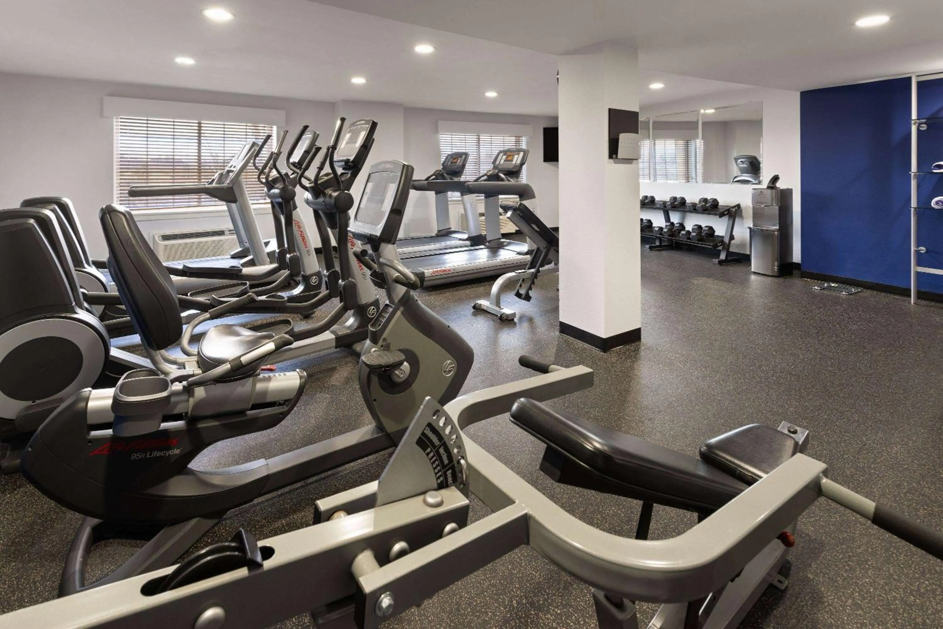 Fitness centre/facilities in Penn Harris Hotel Harrisburg, Trademark by Wyndham
