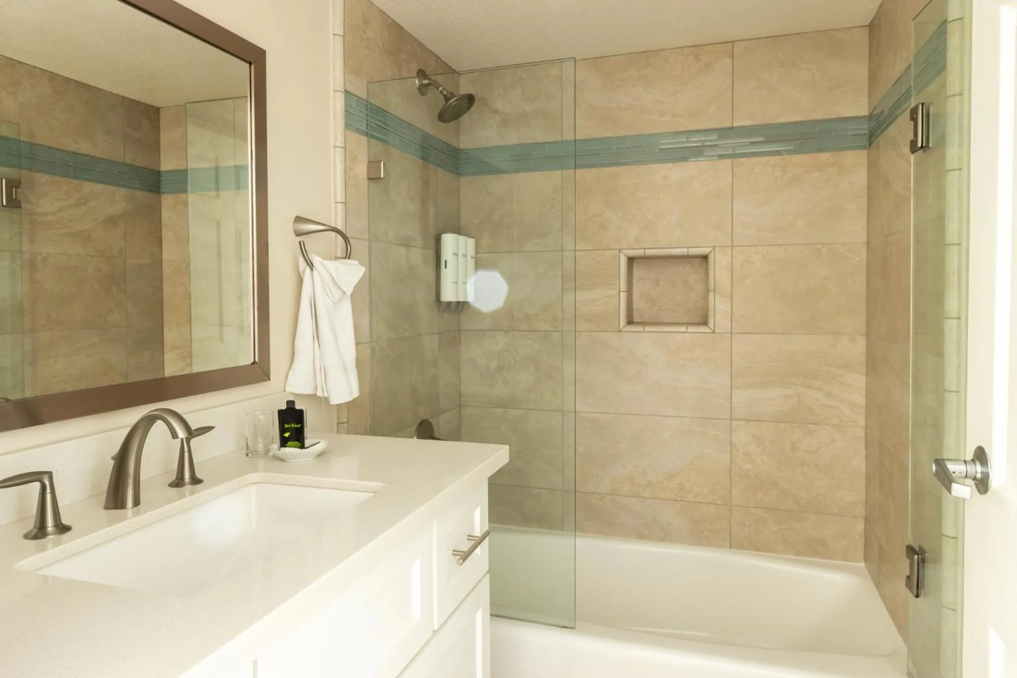 Shower in Seascape Beach Resort