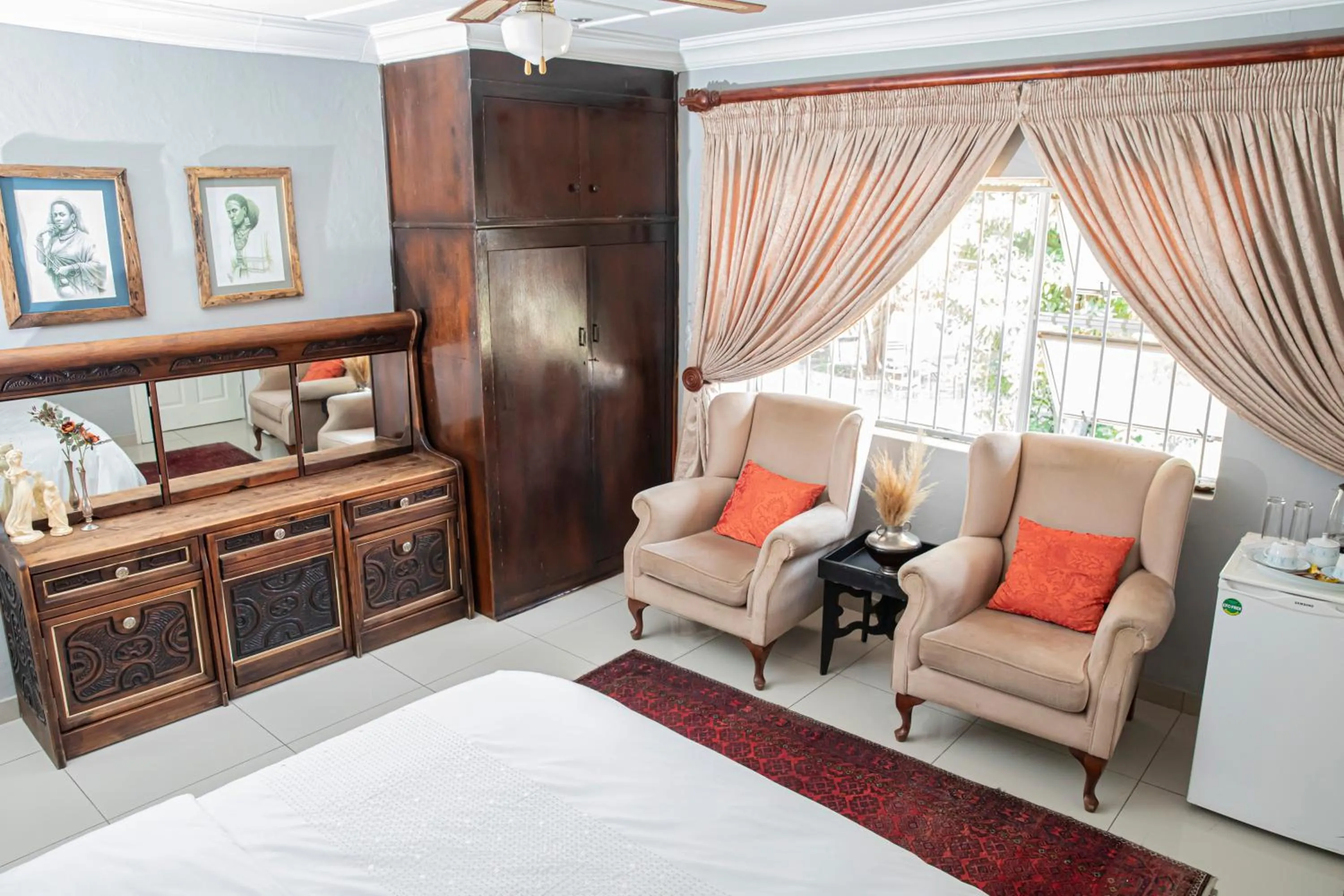 Bed in The Afropolitan