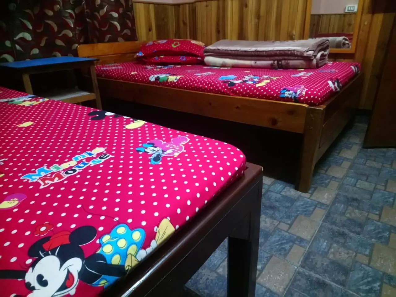 Bed in Newahang Homestay
