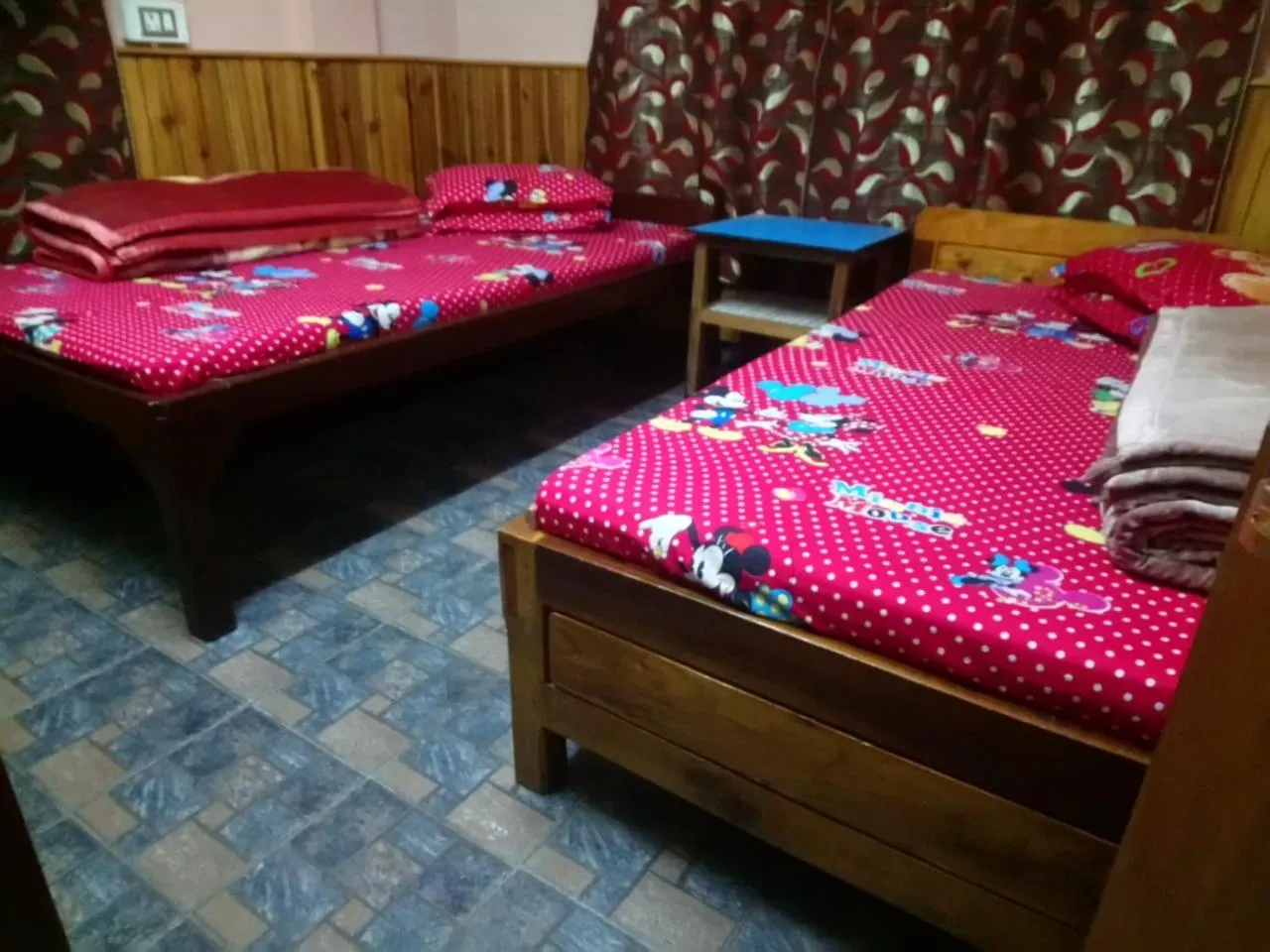 Bed in Newahang Homestay