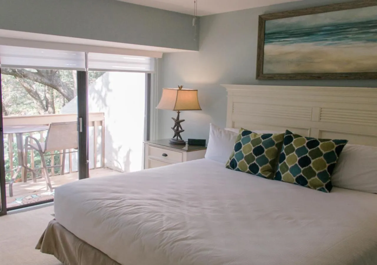Bedroom, Bed in Villas Of Amelia Island