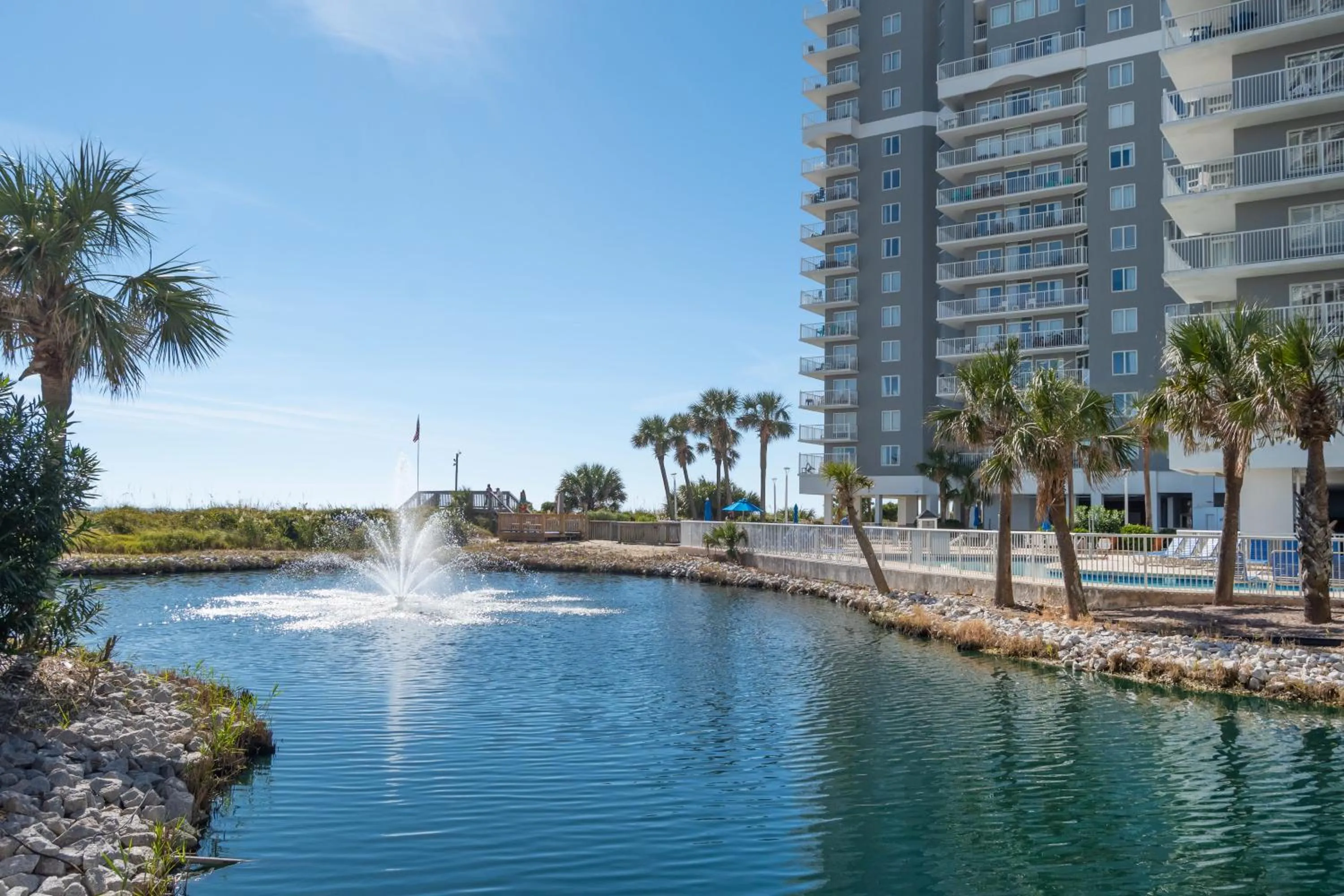 Decorative detail in Sea Watch Resort
