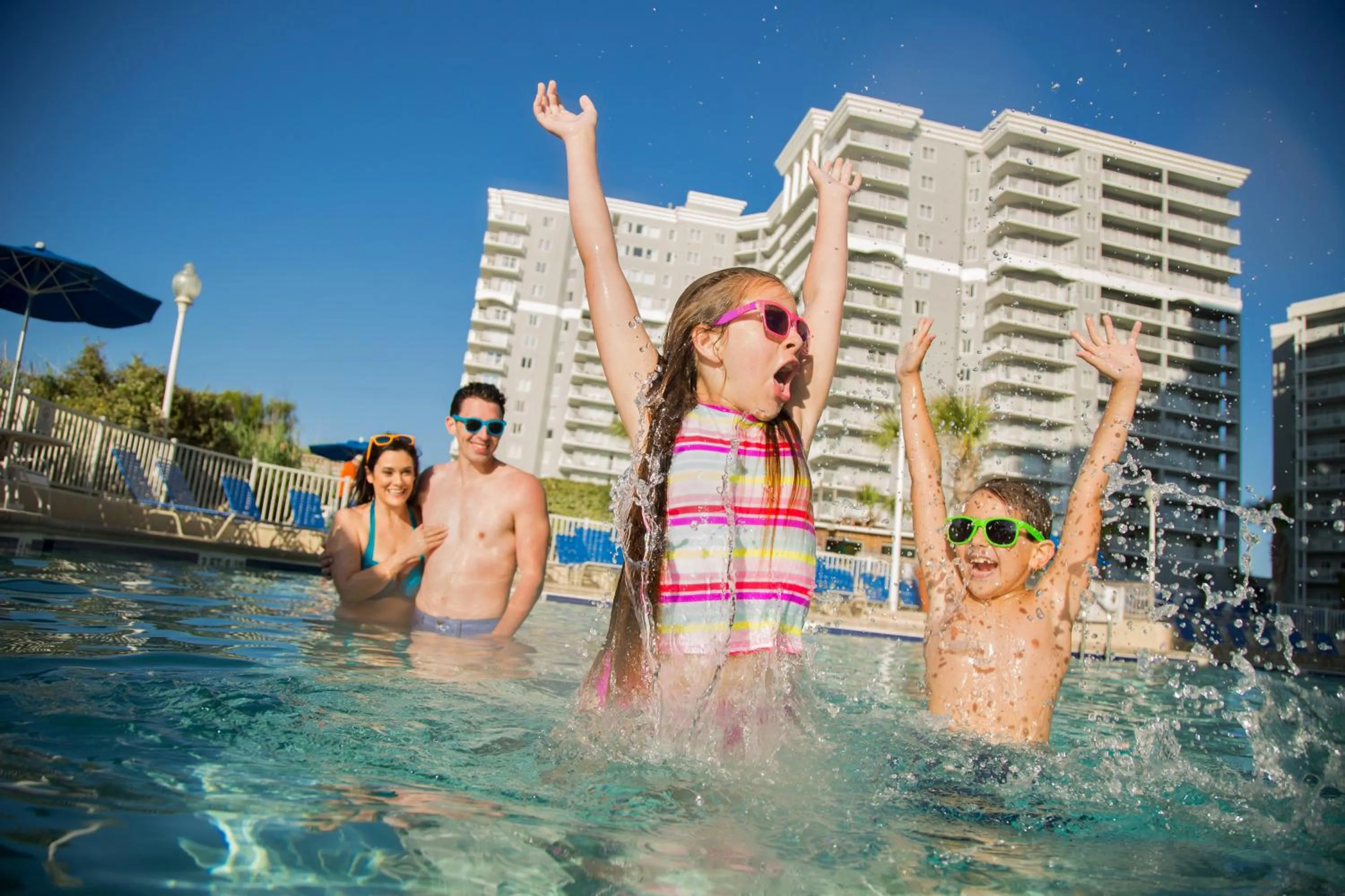 Swimming pool in Sea Watch Resort